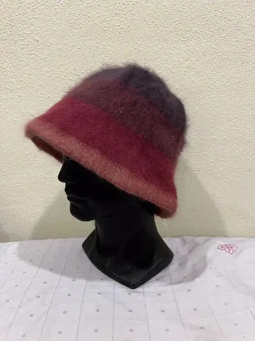 Japanese Brand Le Mien Kobe Fleece Bucket Hat Size ONE SIZE - 2 Thumbnail