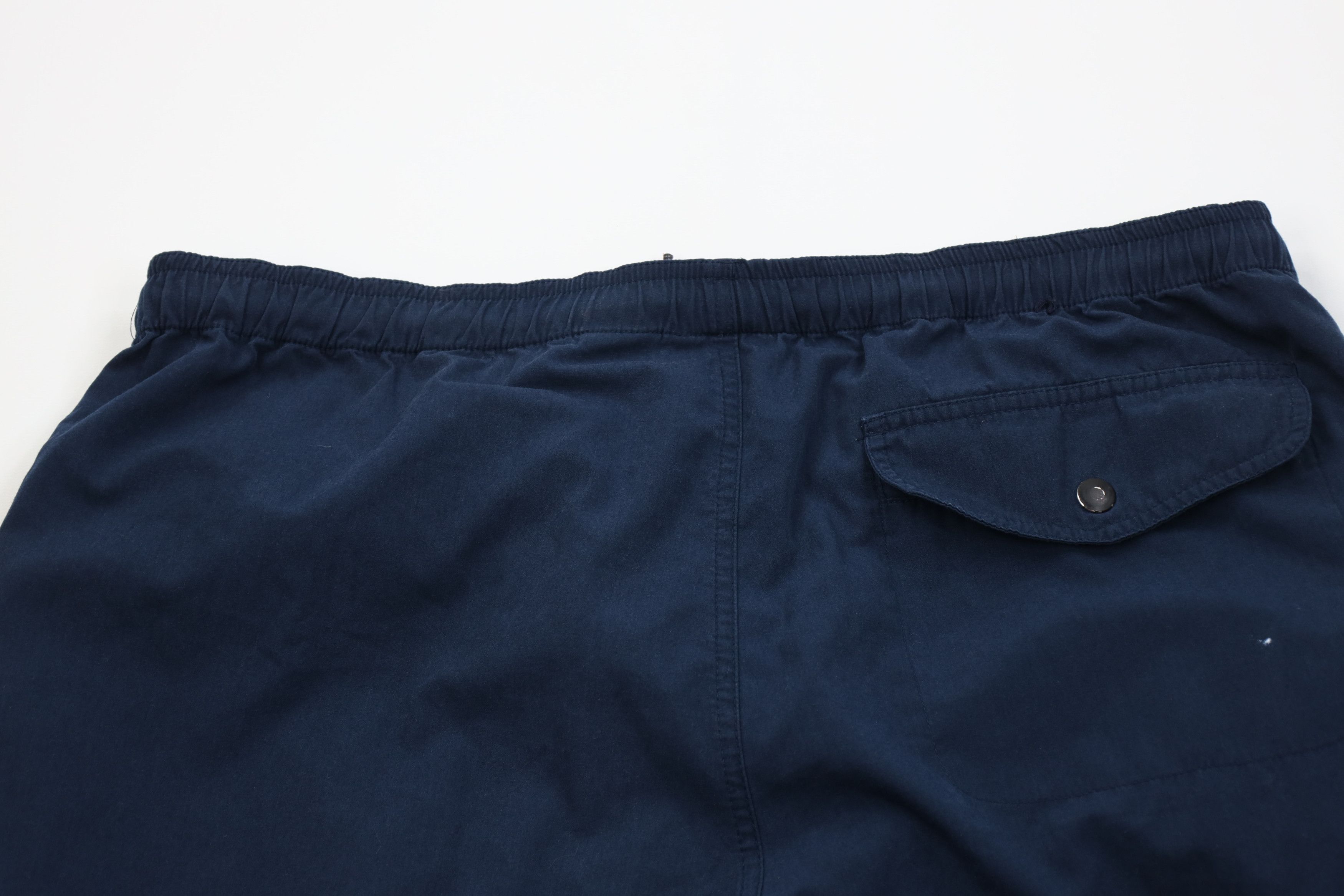 Aeropostale Vintage 90s Y2K Aeropostale Wide Leg Cargo Pants Navy Blue Size US 36 / EU 52 - 13 Thumbnail