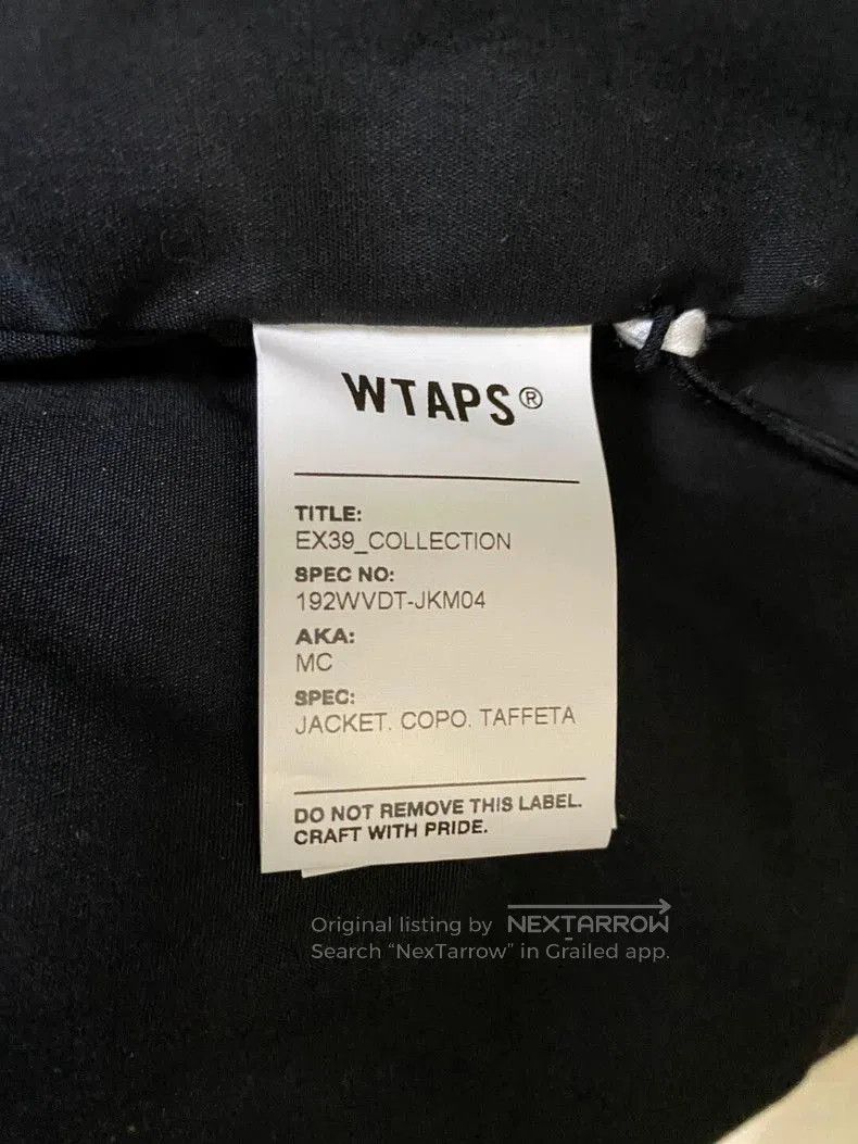 Wtaps WTAPS 19AW MC Jacket Copo Taffeta. Size US M / EU 48-50 / 2 - 5 Thumbnail