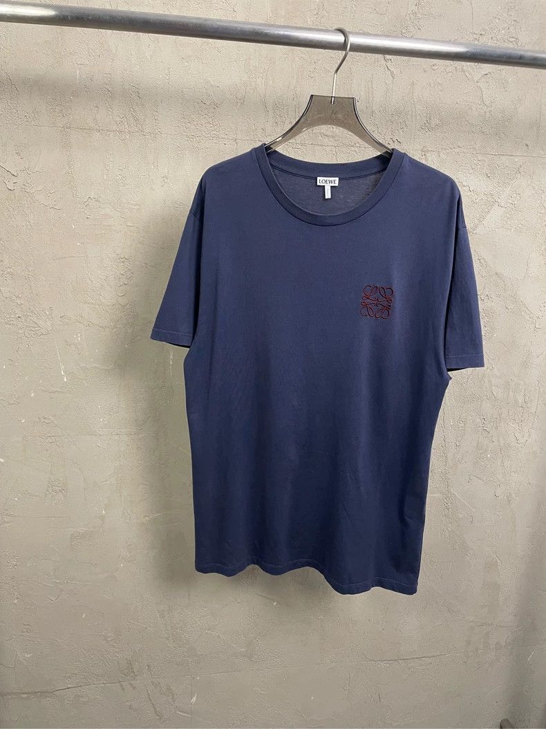 Loewe Navy Blue Short Sleeve T-Shirt - dmc