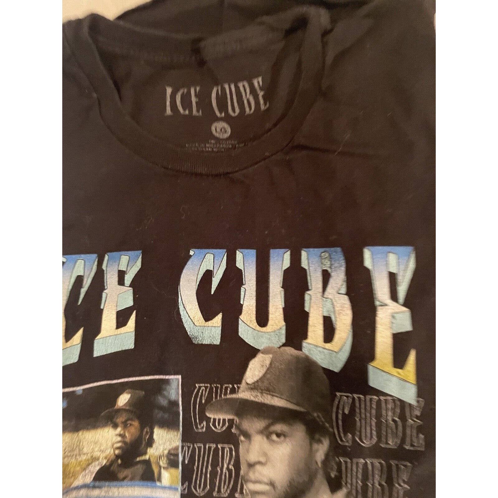 Vintage Vintage Style Ice Cube Rap Tee Size XL Faded Hip Hop T Shirt Size US L / EU 52-54 / 3 - 3 Thumbnail
