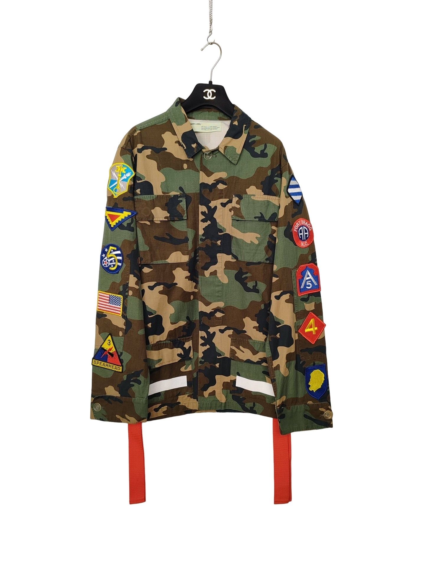Off-White Off-White Camo Field Jacket Size XXS Size US XXS / EU 40 - 1 Thumbnail