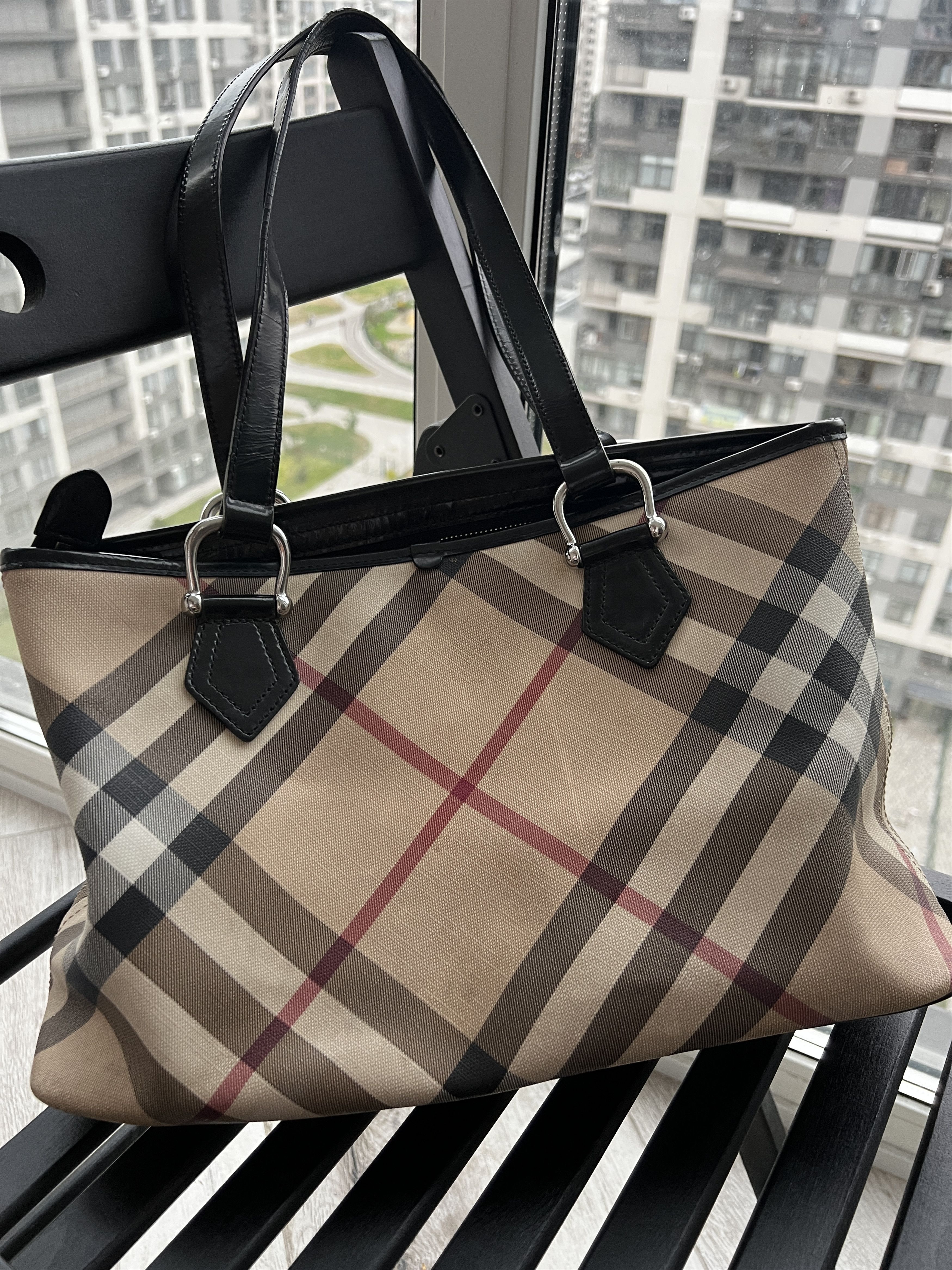 Burberry Burberry Bag Nova Check Beige Size ONE SIZE - 8 Thumbnail