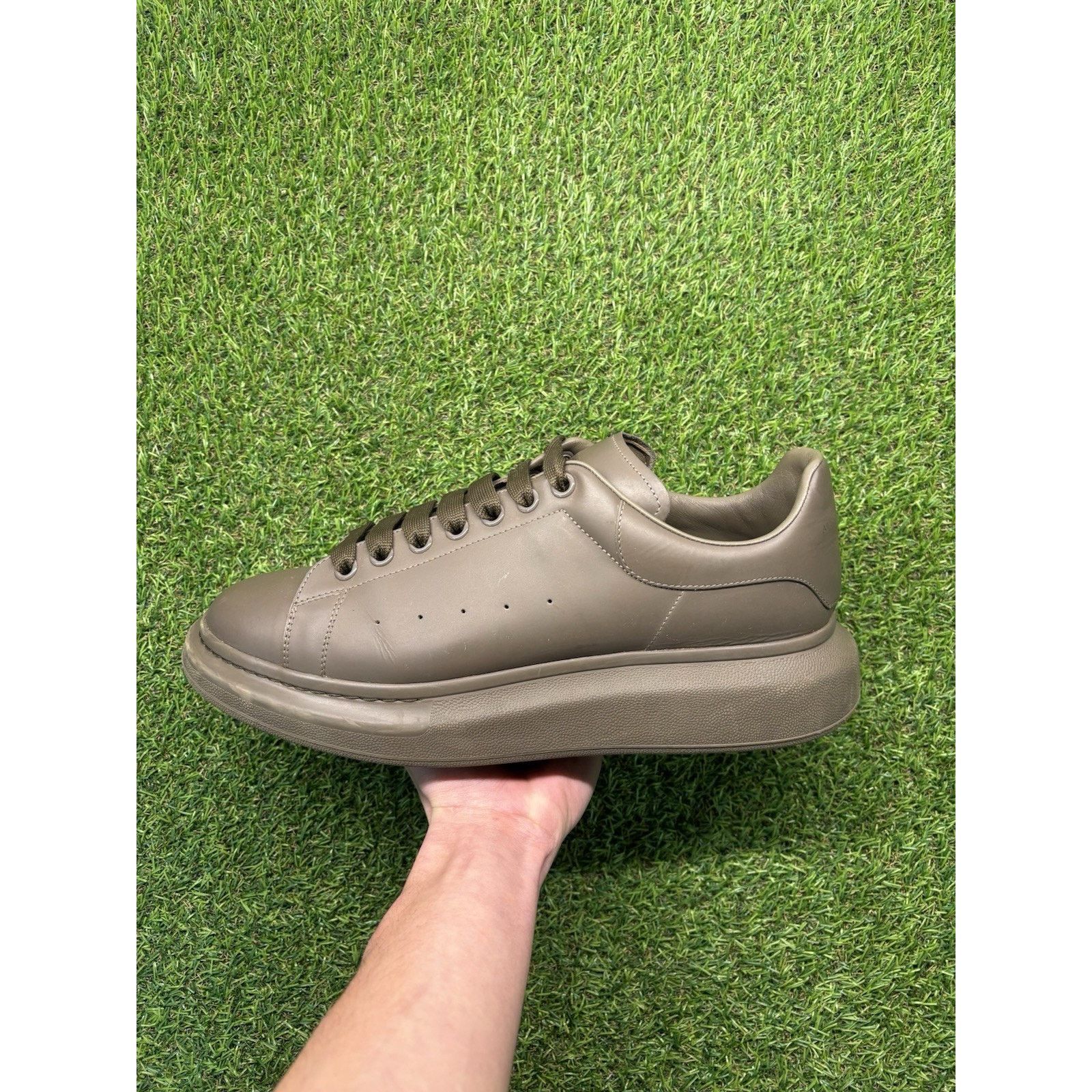 Alexander McQueen Alexander McQueen ‘ Khaki ‘ | GOOD CONDITION! Size US 12 / EU 45 - 8 Thumbnail
