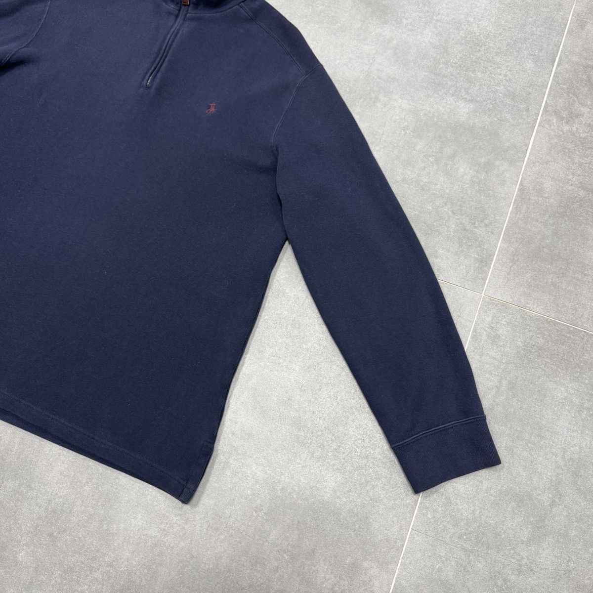 Polo Ralph Lauren × Vintage Vintage Polo Ralph Lauren 1/3 Zip Pullover Sweater Jumper Size US XL / EU 56 / 4 - 5 Thumbnail