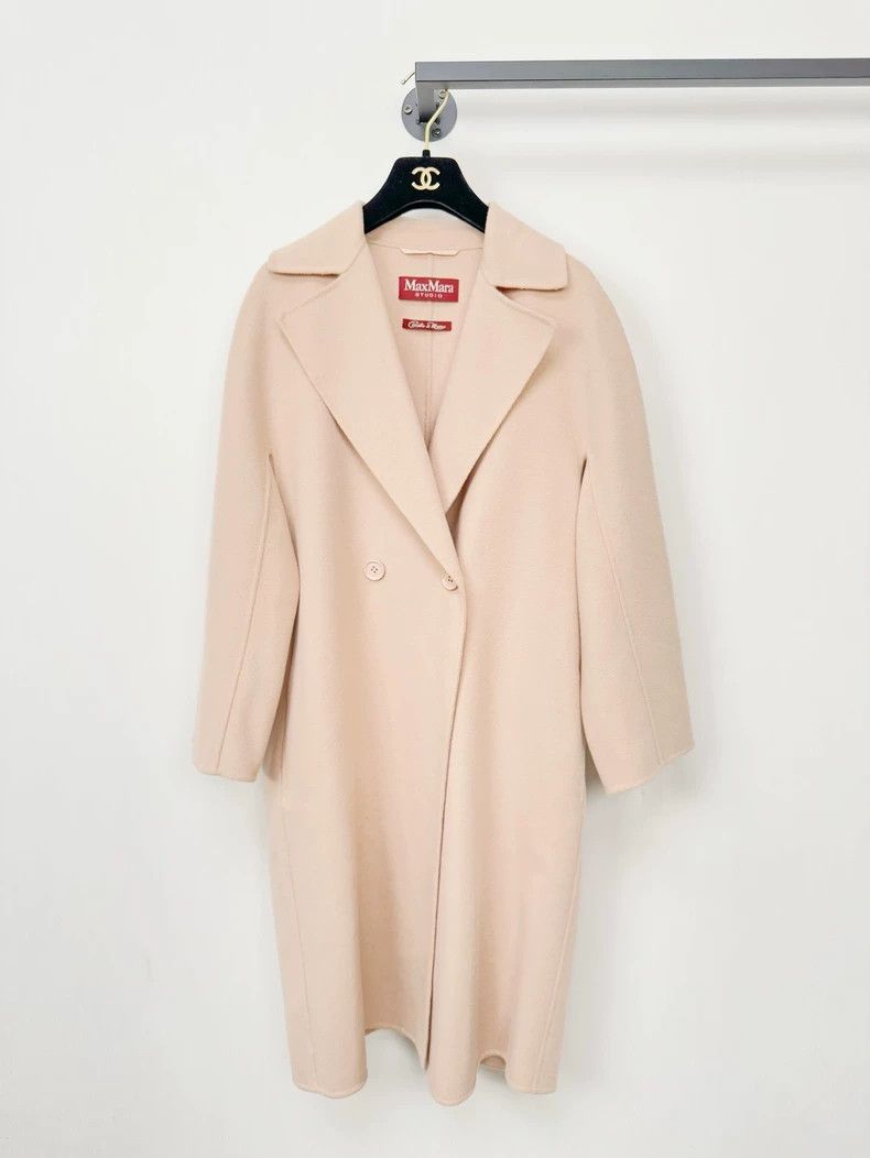 Max Mara Max Mara Sheep-wool cashmere coat Size S / US 4 / IT 40 - 1 Thumbnail