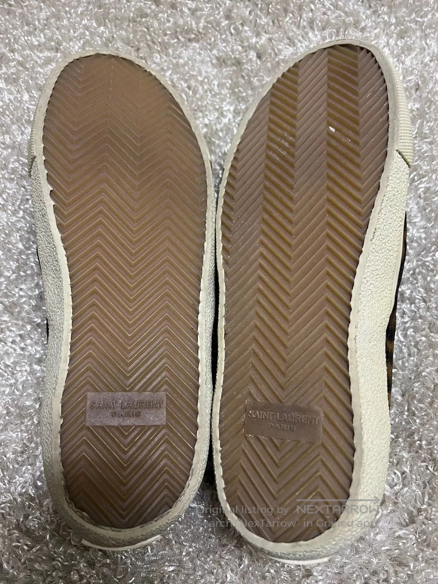 Saint Laurent Paris Saint Laurent Men's Leopard Casual Sneakers. Size US 8 / EU 41 - 6 Thumbnail