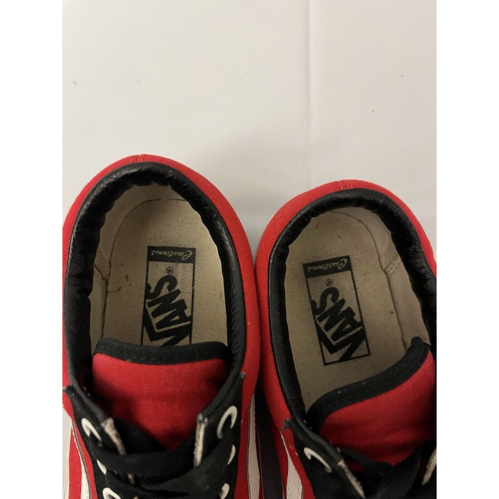 Vans Custom Red Vans With Roses men’s size 6 women’s size 7.5 Size US 6 / EU 39 - 5 Thumbnail