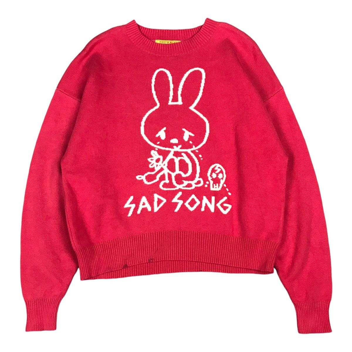 Hysteric Glamour × If Six Was Nine × Japanese Brand HYSTERIC GLAMOUR DIZZY&MILKY KNITWEAR PINK RABBIT DESIGN Size US S / EU 44-46 / 1 - 1 Thumbnail