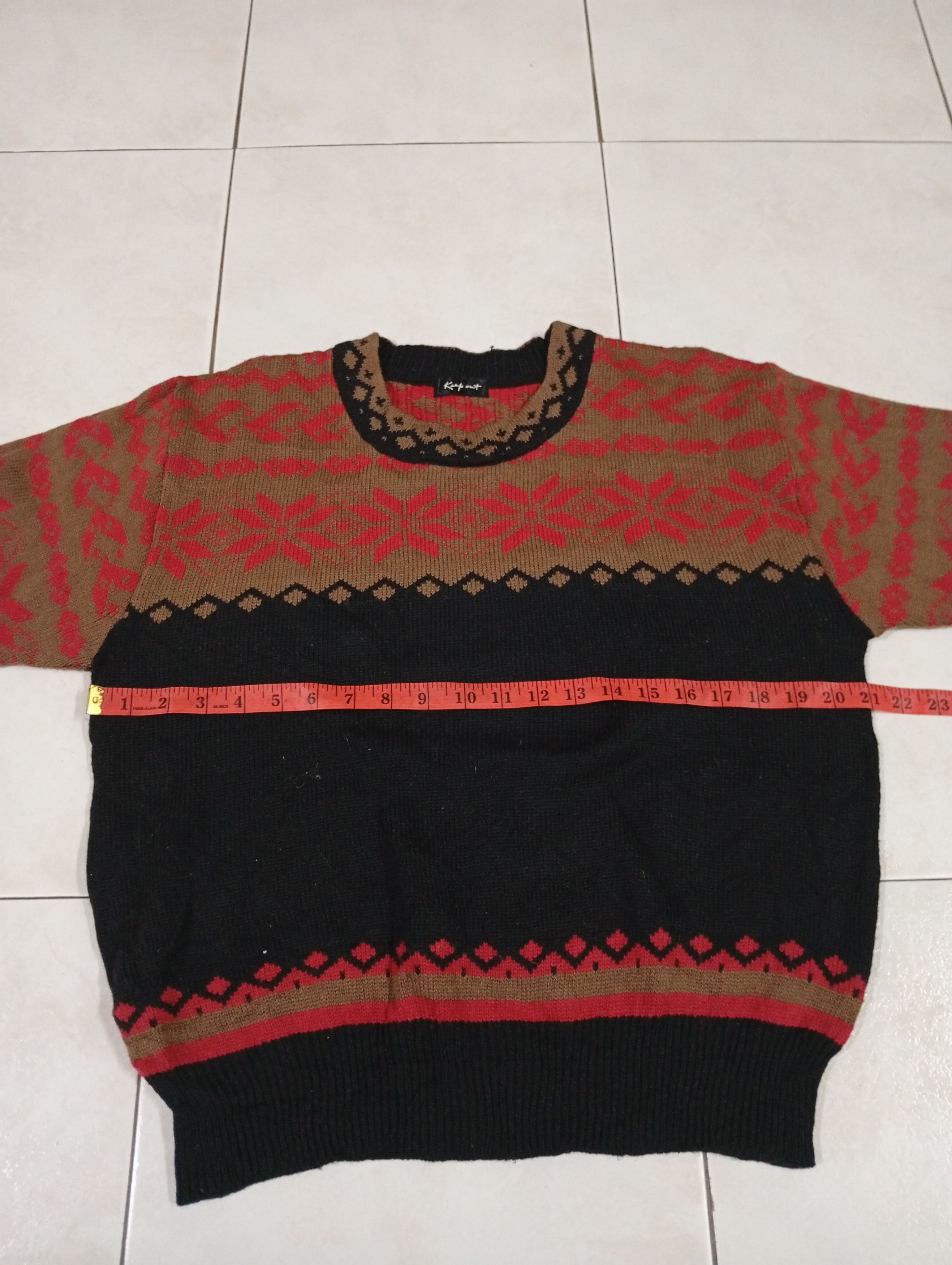 Japanese Brand SWEATER KNITWEAR X KEEP OUT Size US M / EU 48-50 / 2 - 2 Thumbnail