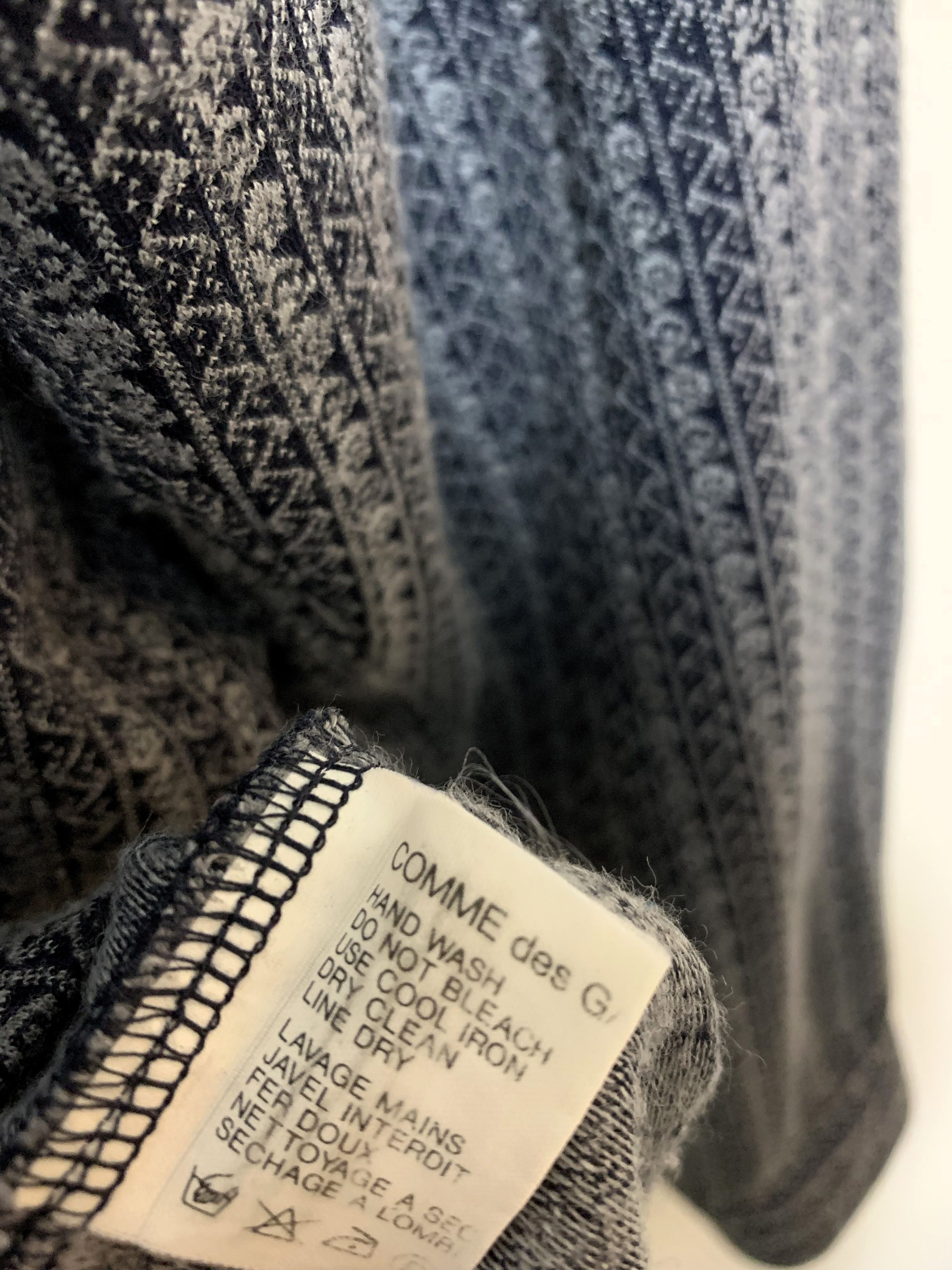 Comme des Garcons Zip Pattern Pocket Shirt Size US M / EU 48-50 / 2 - 6 Thumbnail