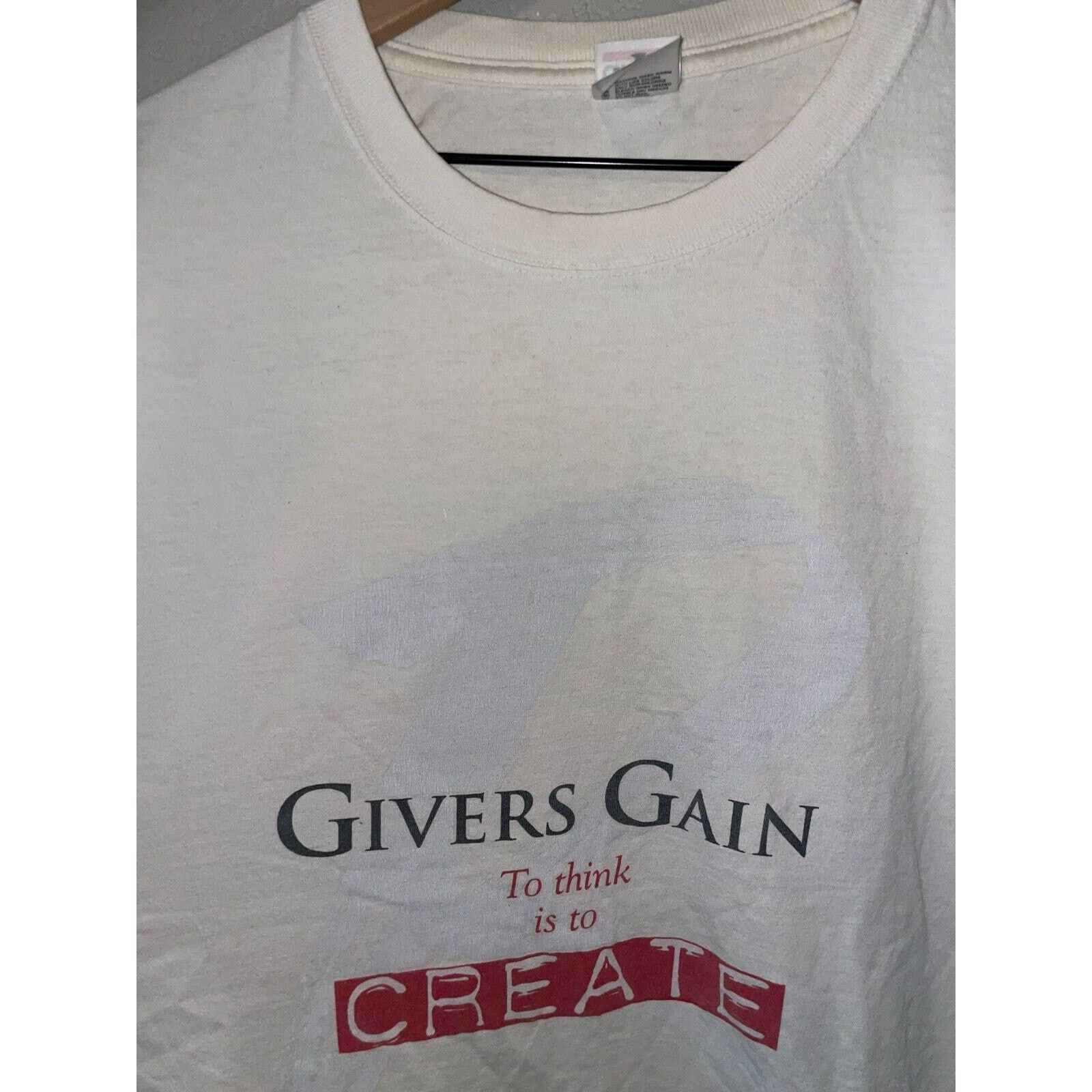 Anvil Vintage Jesus Shirt Rapport Leadership Givers Gain Shirt XL Size US XL / EU 56 / 4 - 3 Thumbnail