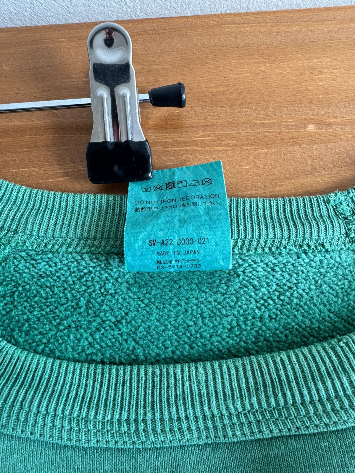 Saint Michael Saint Michael Green Saint Angel Crewneck Sweatshirt Size US XL / EU 56 / 4 - 5 Thumbnail