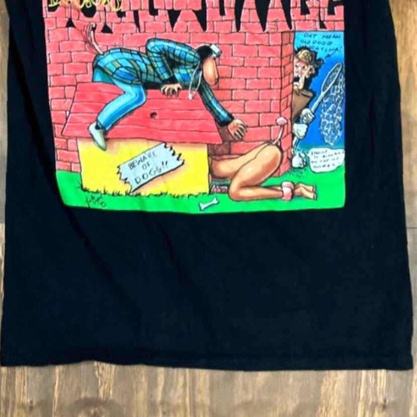 Vintage VINTAGE Death Row Records Womens Shirt Black Snoop Dogg Doggy Style Small Size S / US 4 / IT 40 - 3 Thumbnail