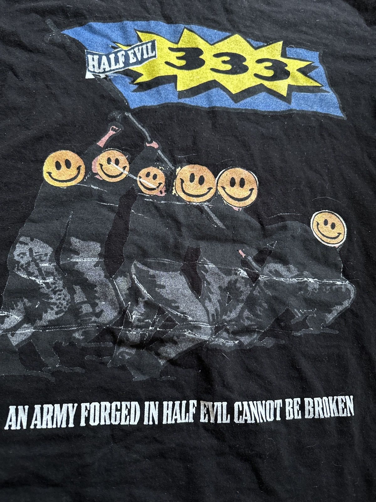 Half Evil HALF EVIL 333 “EVIL ARMY” TEE | Grailed