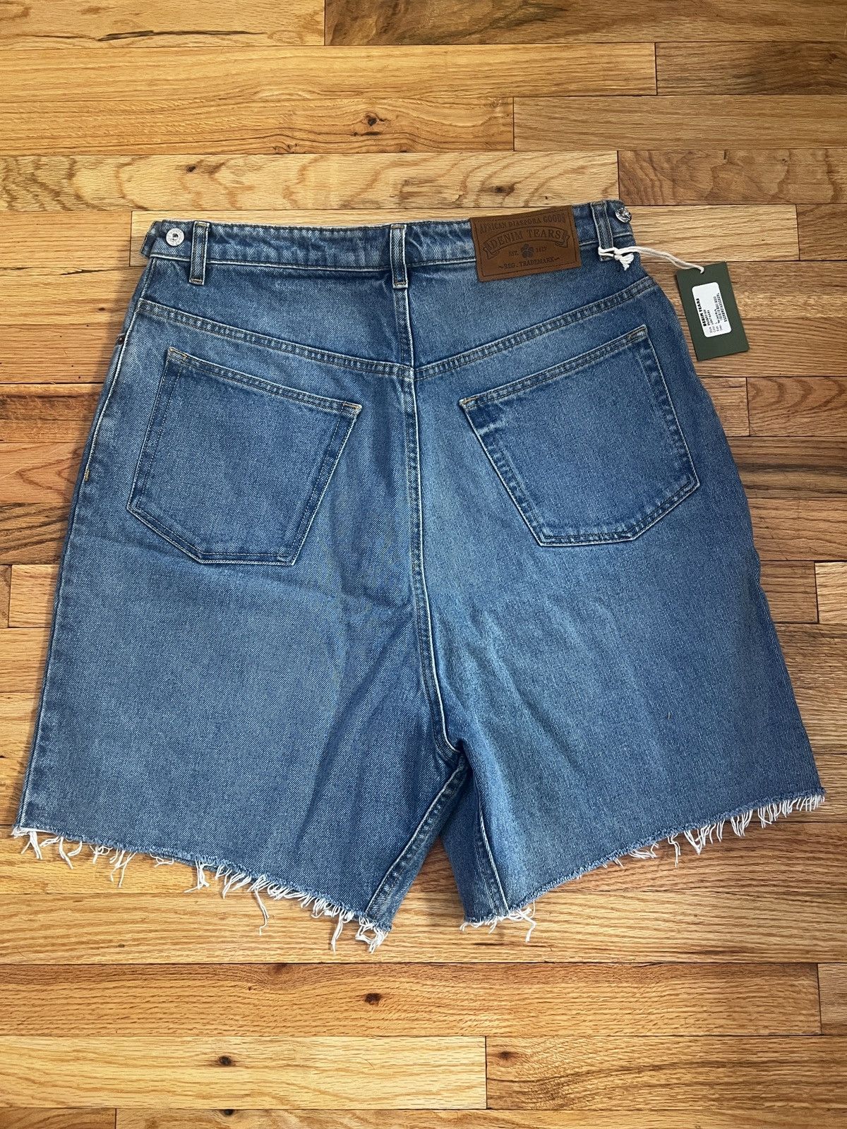 DENIM TEARS Denim Tears “Plan Denim Shorts” Size US 34 / EU 50 - 11 Thumbnail