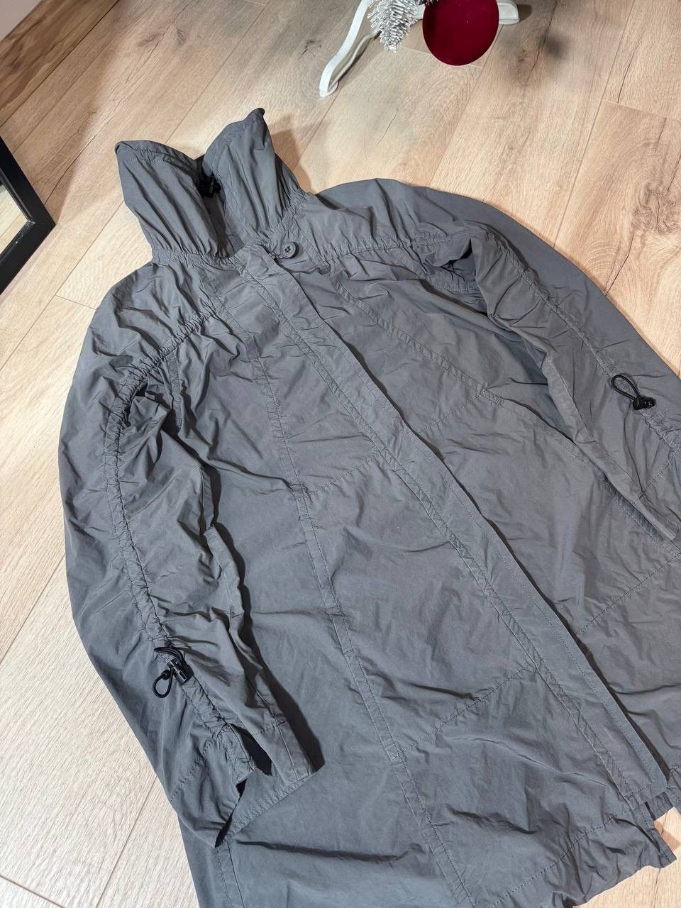Issey Miyake Issey Miyake ME Grey Cauliflower Long Jacket One Size Size ONE SIZE - 2 Thumbnail