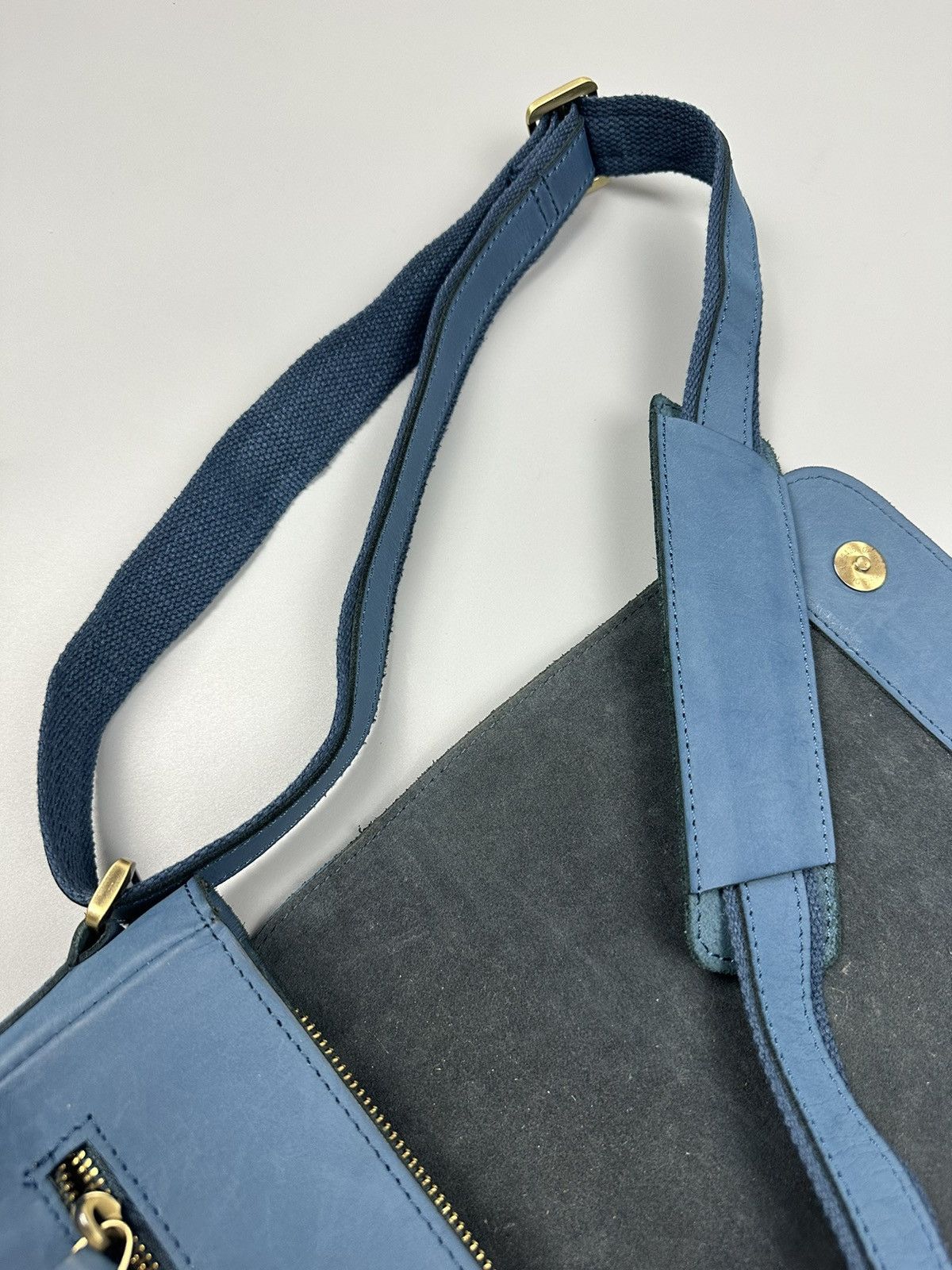 Genuine Leather Nice Custom Made Leather Shoulder Bags Size ONE SIZE - 7 Thumbnail