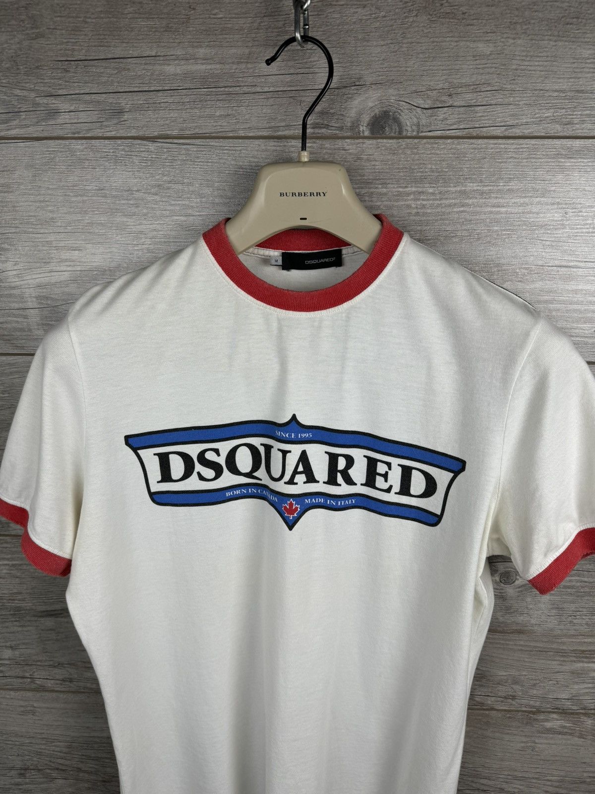 DISCOVERED Dsquared2 T-shirt Made in Italy 🇮🇹 Vintage Luxury tee size M Size US M / EU 48-50 / 2 - 19 Thumbnail