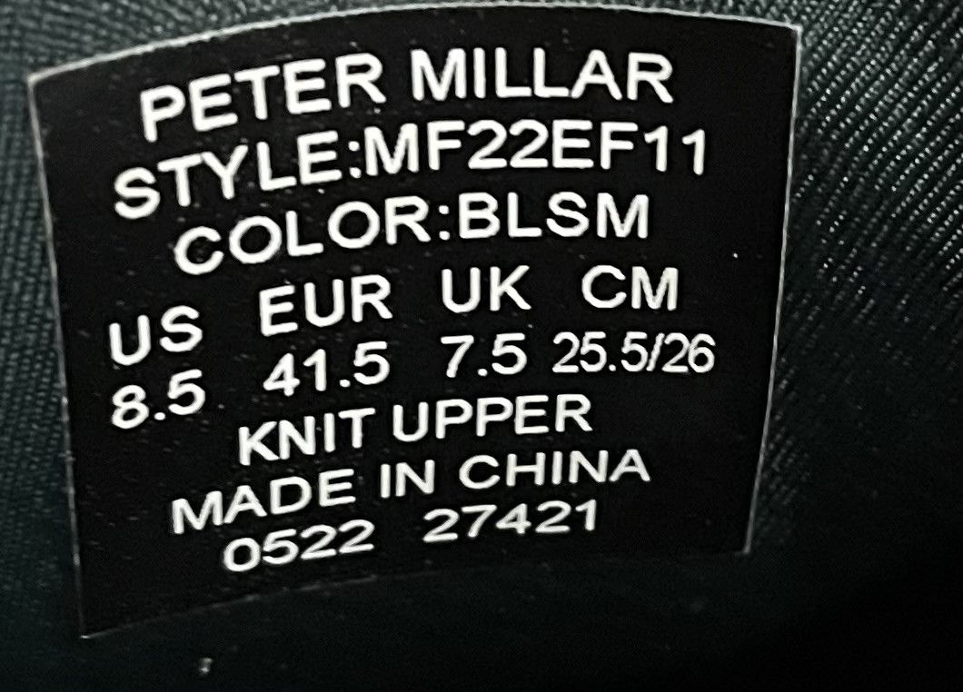 Peter Millar Peter Millar Hyperlight Apollo Sneakers Balsam Knit Size US 8.5 / EU 41-42 - 6 Thumbnail