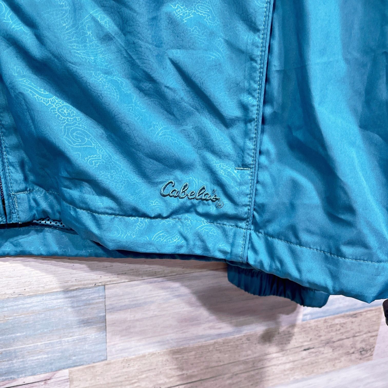 Cabelas Cabelas Windbreaker Tracksuit Jacket Pants Blue Mesh 2XL Size L / US 10 / IT 46 - 4 Thumbnail
