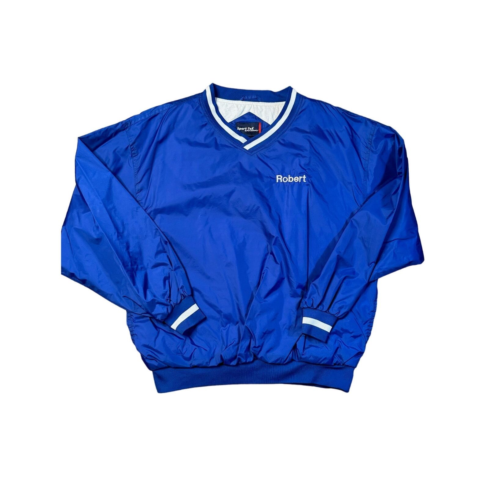 Vintage Vintage Sport-Tek Windbreaker Jacket Men L 2006 Baseball Size US L / EU 52-54 / 3 - 1 Thumbnail