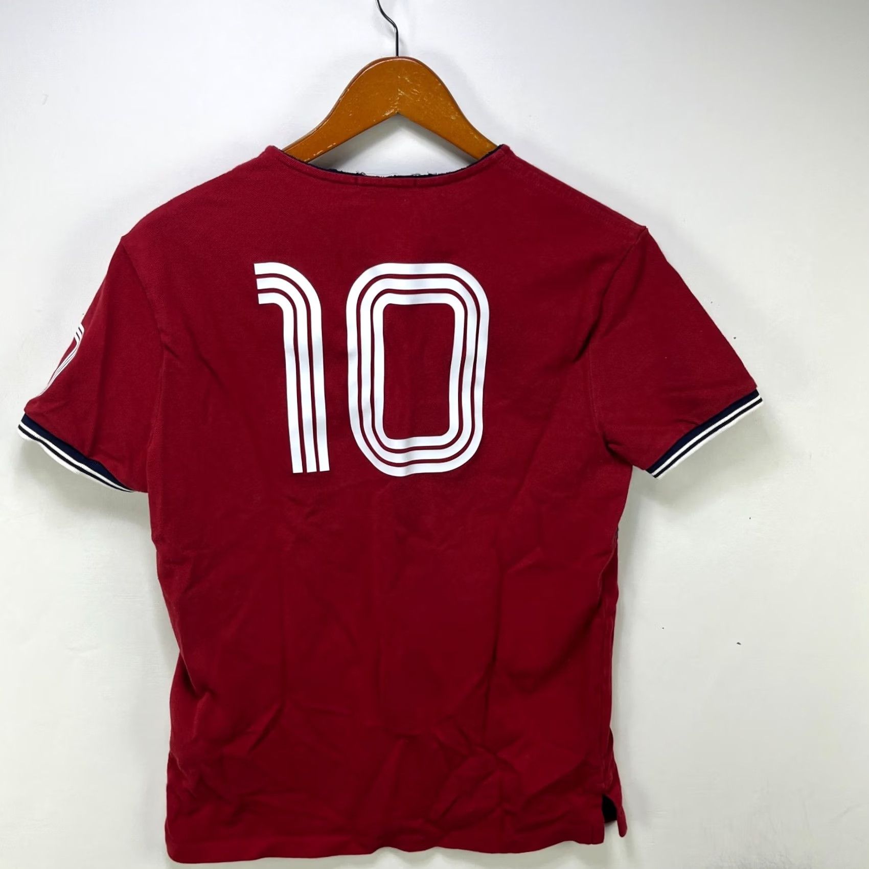 Polo Ralph Lauren Polo Ralph Lauren Spain Espana Pony Shirt L Red Vintage Shirt Men Short Sleeve Polo Ralph Lauren Shirt Large Red Size US L / EU 52-54 / 3 - 5 Thumbnail