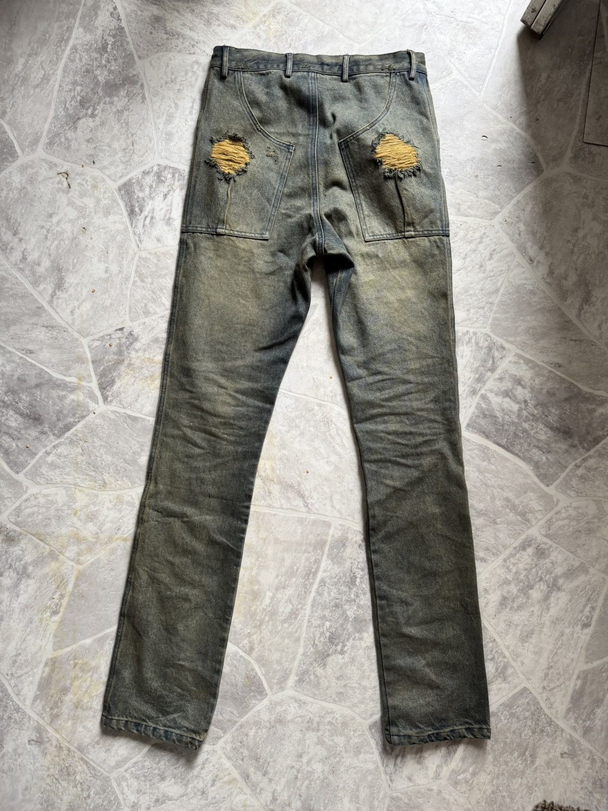 Vintage Mud Wash Denim Cut rare Size US 36 / EU 52 - 7 Thumbnail