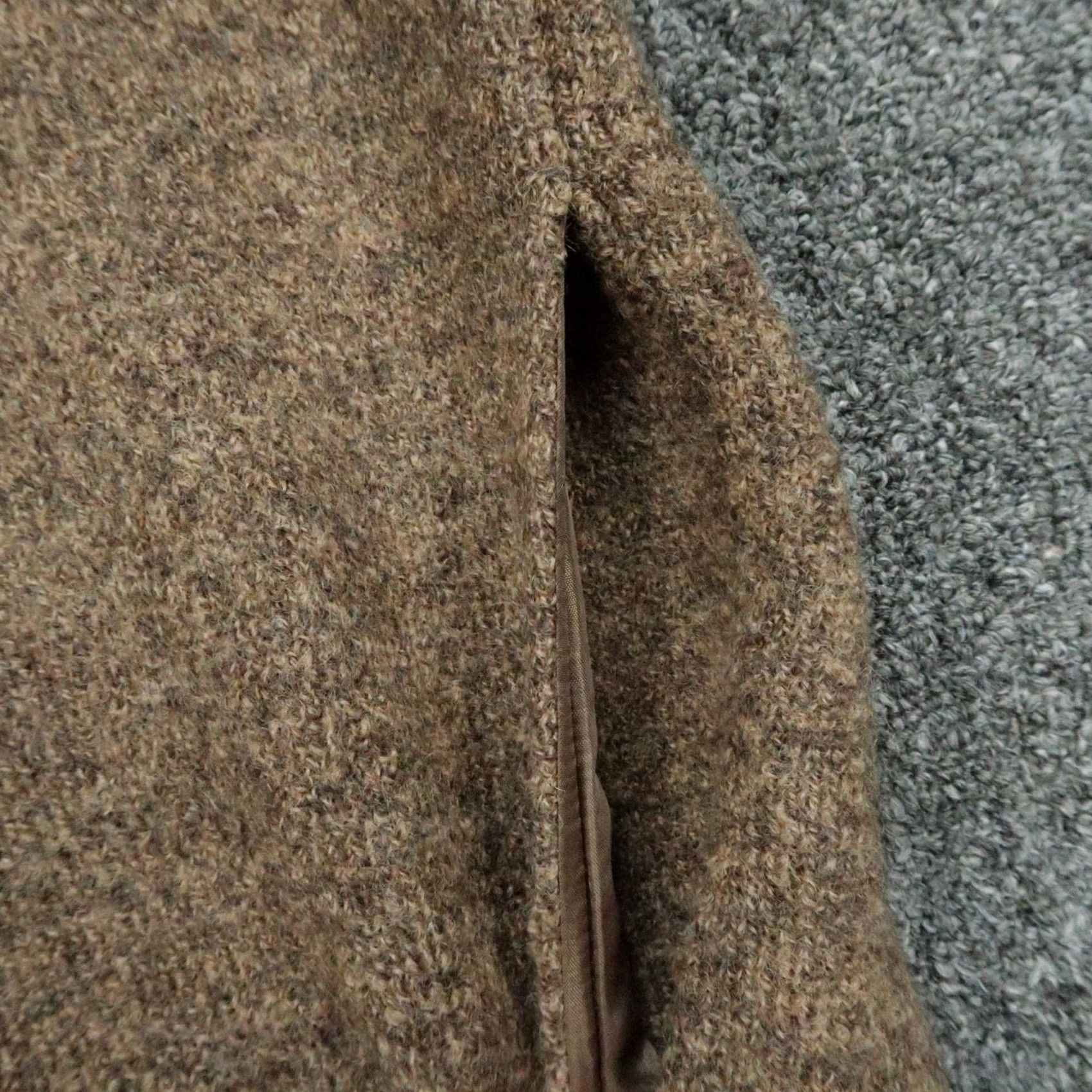 Vintage Woolrich Vest Mens Medium Brown Woodchip Full Zip Pocket Wool - Business, Casual, Workwear Size US M / EU 48-50 / 2 - 4 Thumbnail