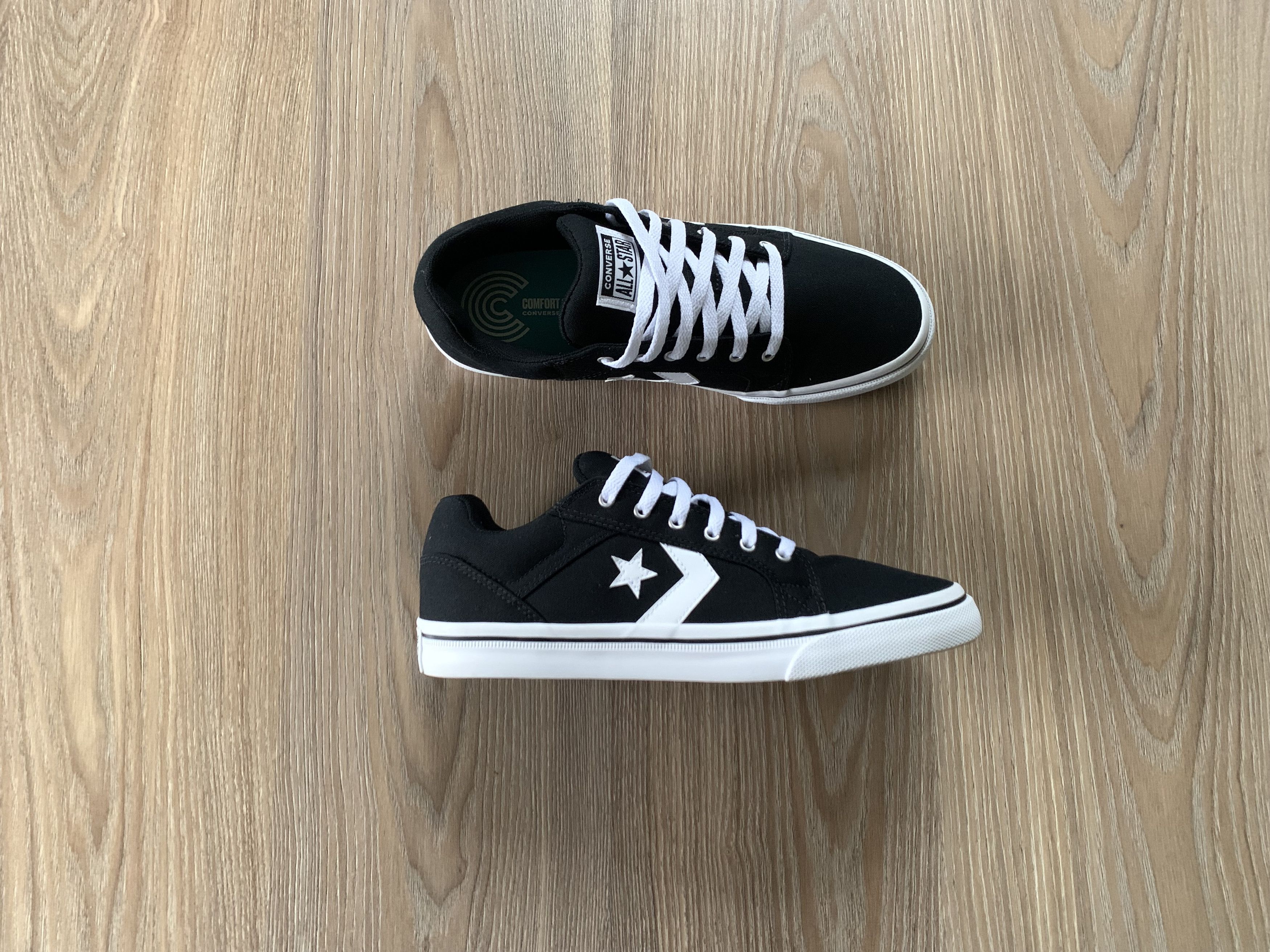 Vans Vans El Distrito 2.0 Black Sneakers Size US 12 / EU 45 - 1 Thumbnail