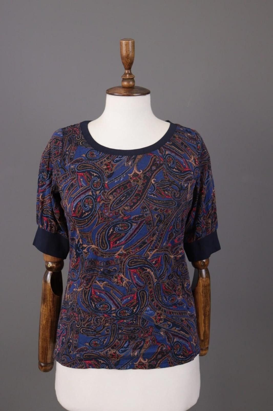 Lauren Ralph Lauren BNWT Lauren Ralph Lauren Multicolor Paisley Top Shirt Size S Size S / US 4 / IT 40 - 1 Thumbnail