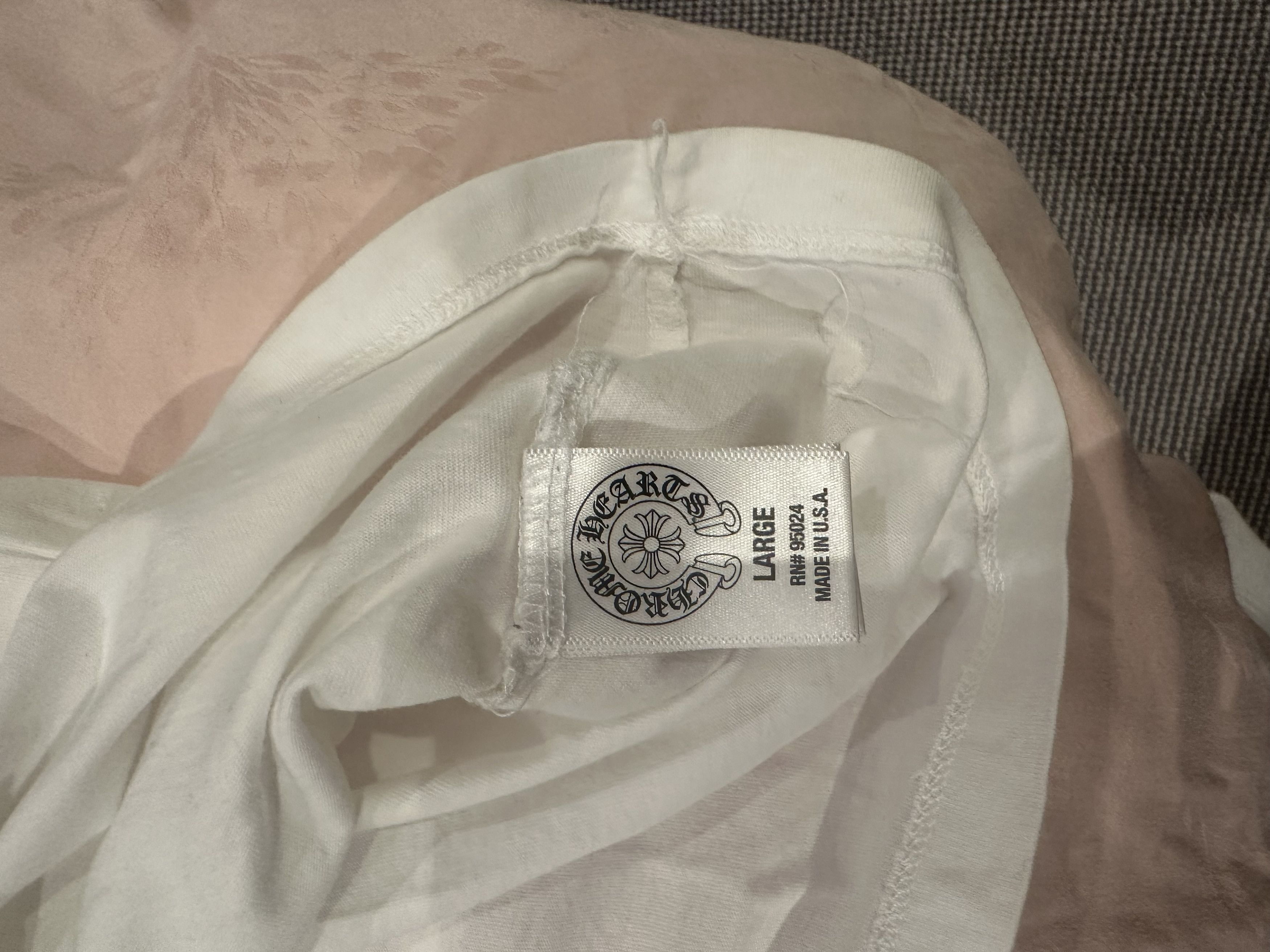 Chrome Hearts Chrome Hearts Long Sleeve buttoned tee Size US L / EU 52-54 / 3 - 9 Thumbnail