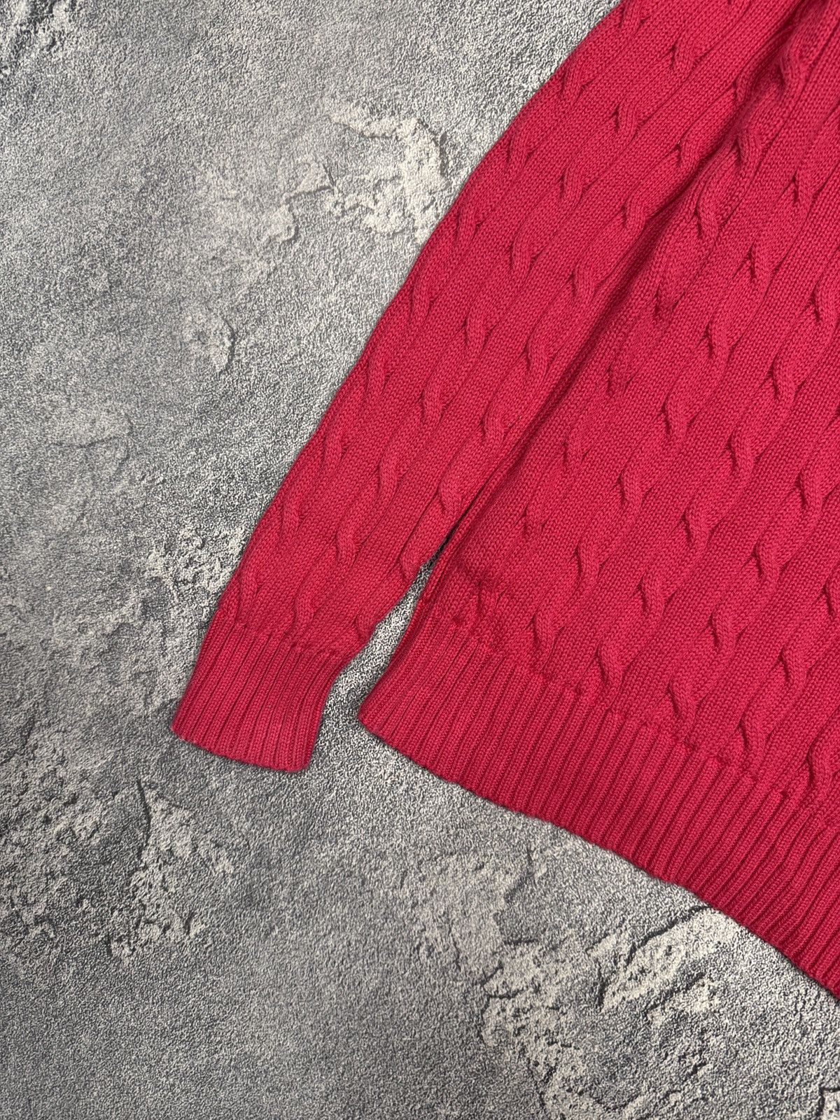 Kanye West Kanye West Pink Ralph Lauren Cable Knit Sweater Size M / US 6-8 / IT 42-44 - 6 Thumbnail