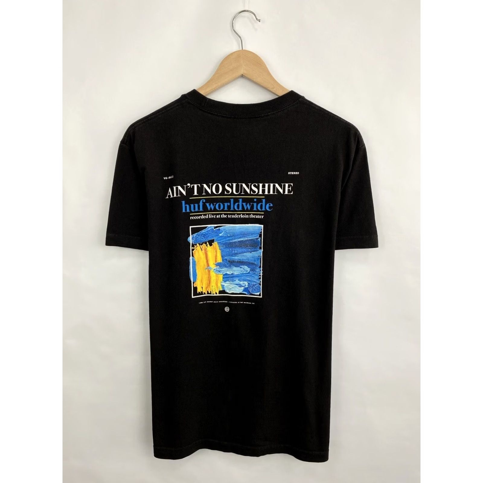 Huf VINTAGE HUF Worldwide Art t-shirt M Black Mens 1984 Skateboards rare hype Shirt Size US M / EU 48-50 / 2 - 5 Thumbnail