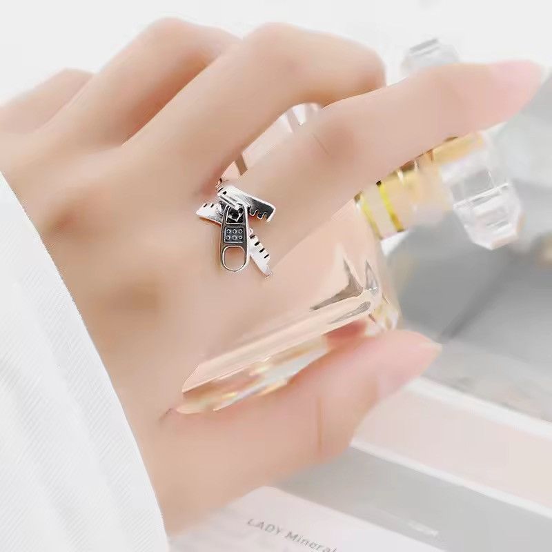 Jewelry Zip Adjustable Ring Size ONE SIZE - 1 Thumbnail
