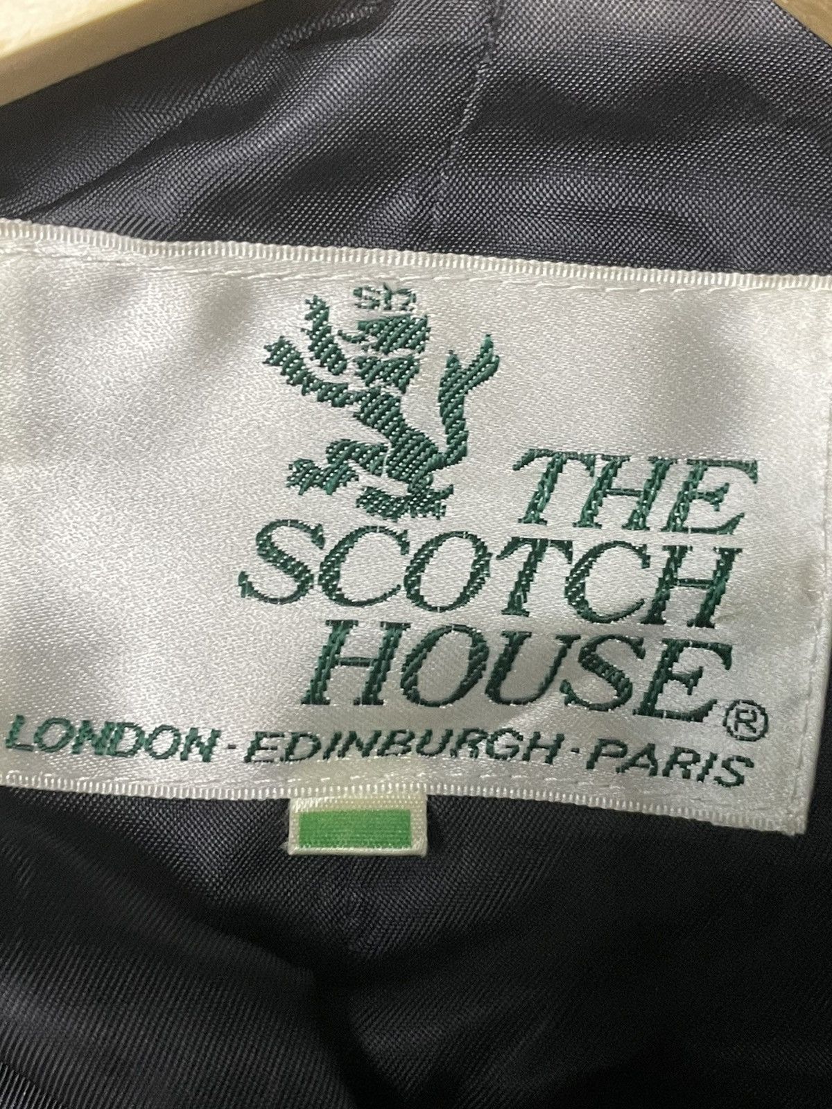 Japanese Brand × Vintage The Scotch House Long Double Breasted Wool Coat (76) Size US S / EU 44-46 / 1 - 8 Thumbnail