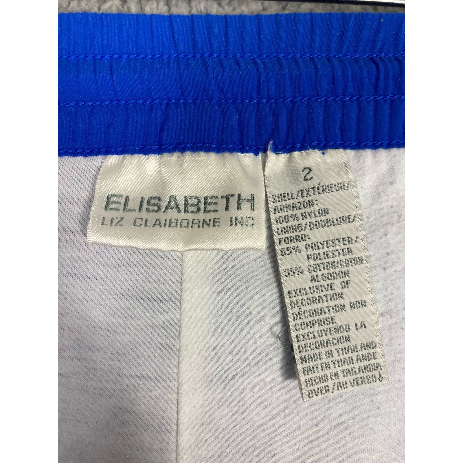 Vintage Vintage Elisabeth Liz Claiborne Tracksuit Blue 2XL Women Size XXL / US 16-18 / IT 52-54 - 7 Thumbnail