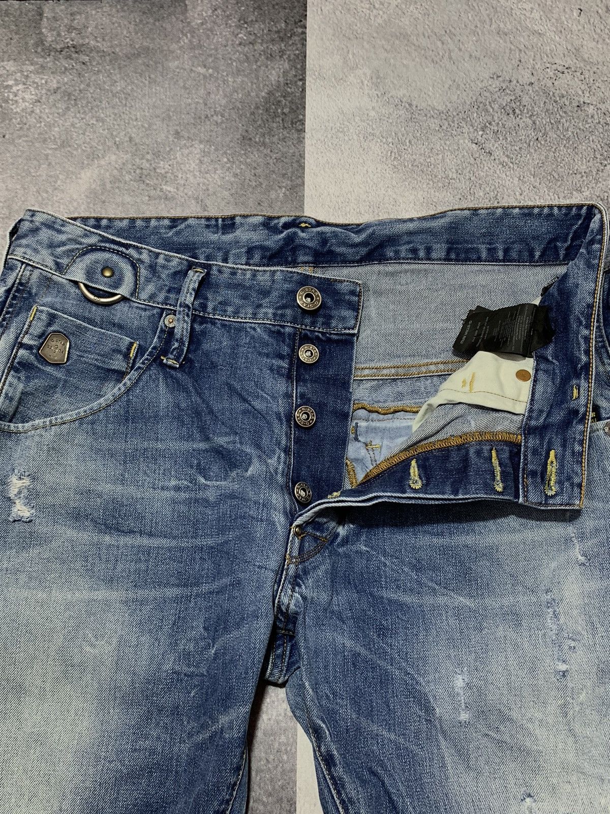 G-Star × Vintage Vintage G-star RAW ARC tapered jeans streetwear size 33x34 Size US 33 - 3 Thumbnail