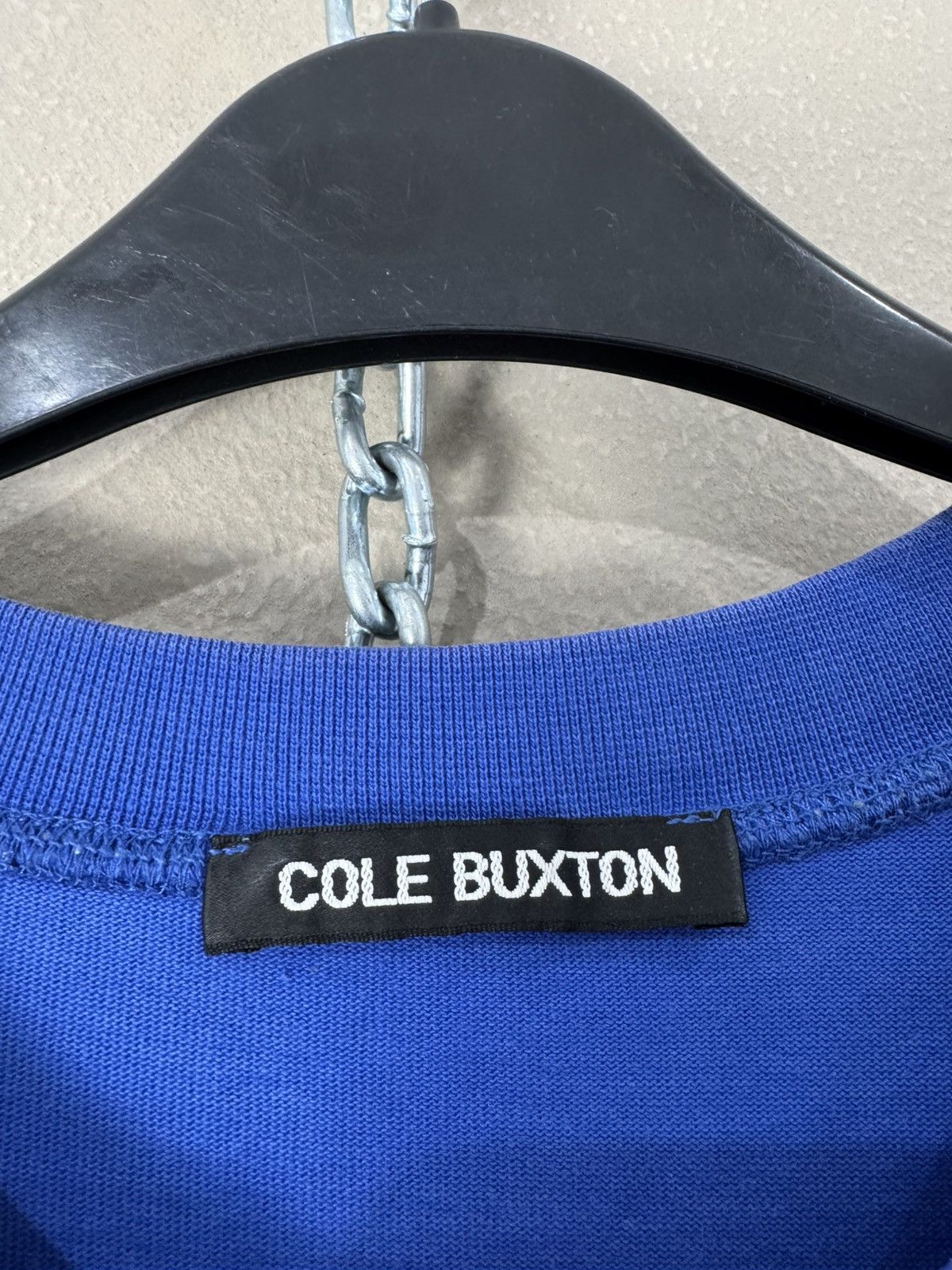 Cole Buxton Cole Buxton Embroidered big logo tee T-Shirt Size US XL / EU 56 / 4 - 3 Thumbnail