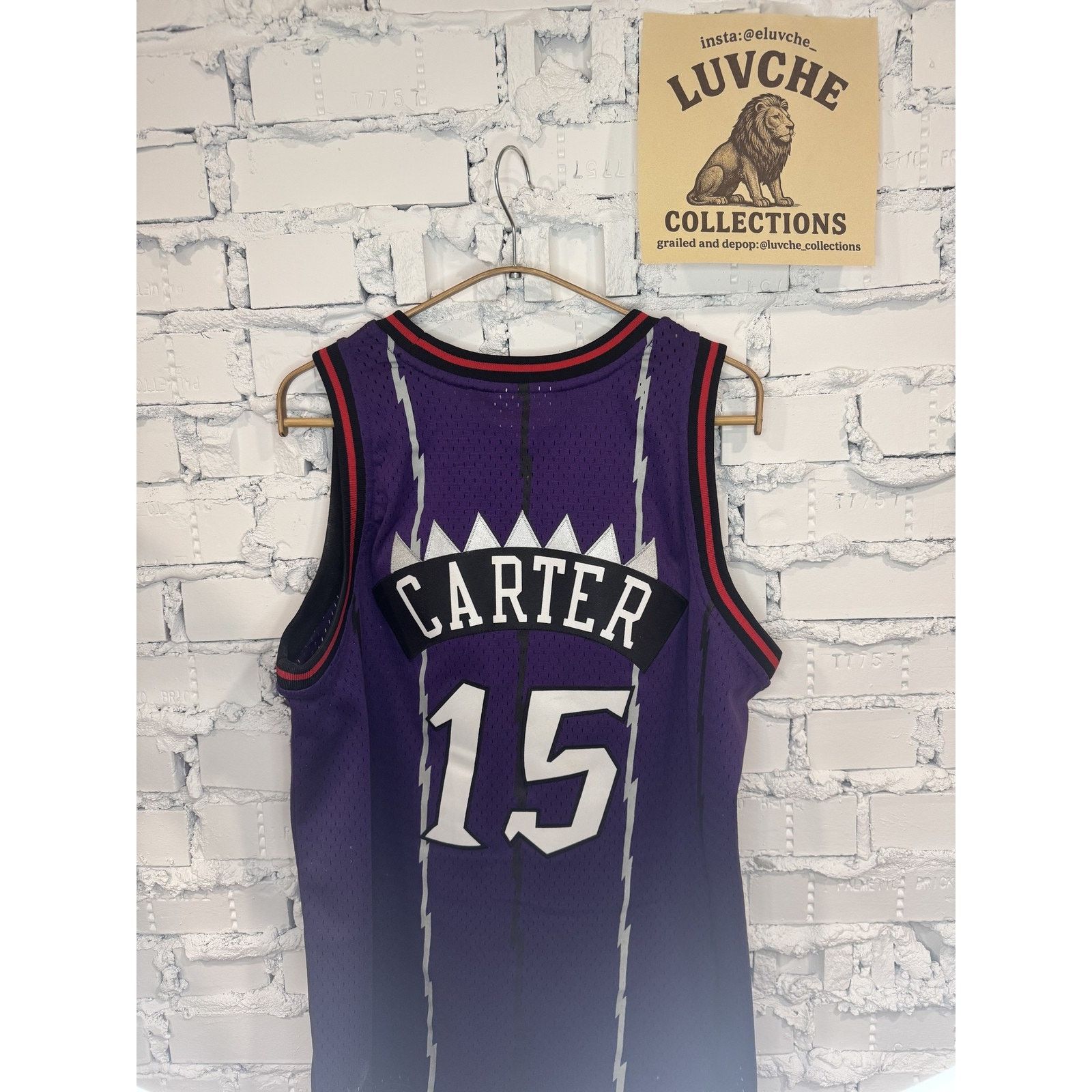 Mitchell & Ness Toronto Raptors Jersey XL NBA Basketball Vince Carter Retro Size US XL / EU 56 / 4 - 5 Thumbnail