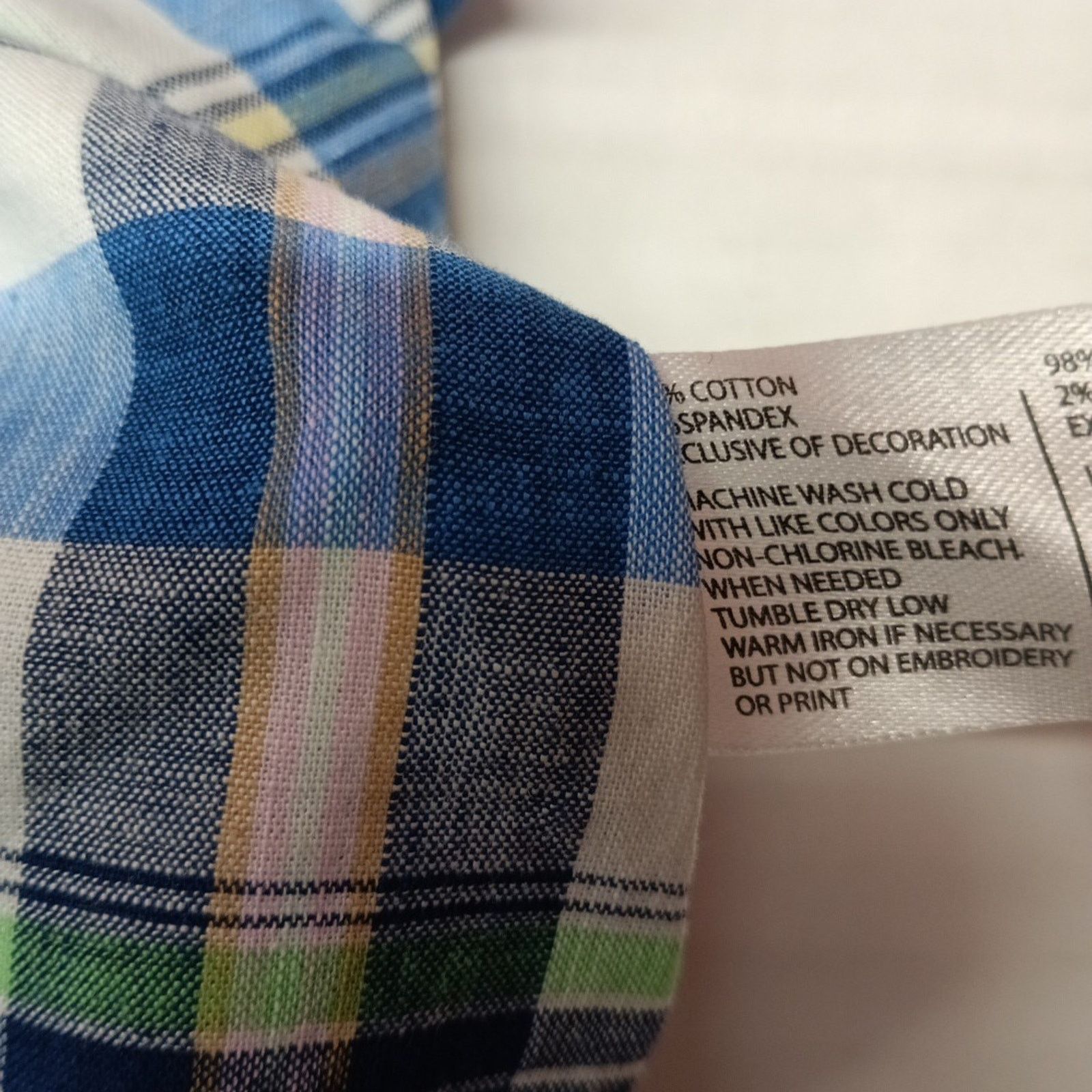 U.S. Polo Assn. U.S. Polo Assn. Button Woven Shirt Mens 2XL Multicolor Plaid Size US XXL / EU 58 / 5 - 7 Thumbnail