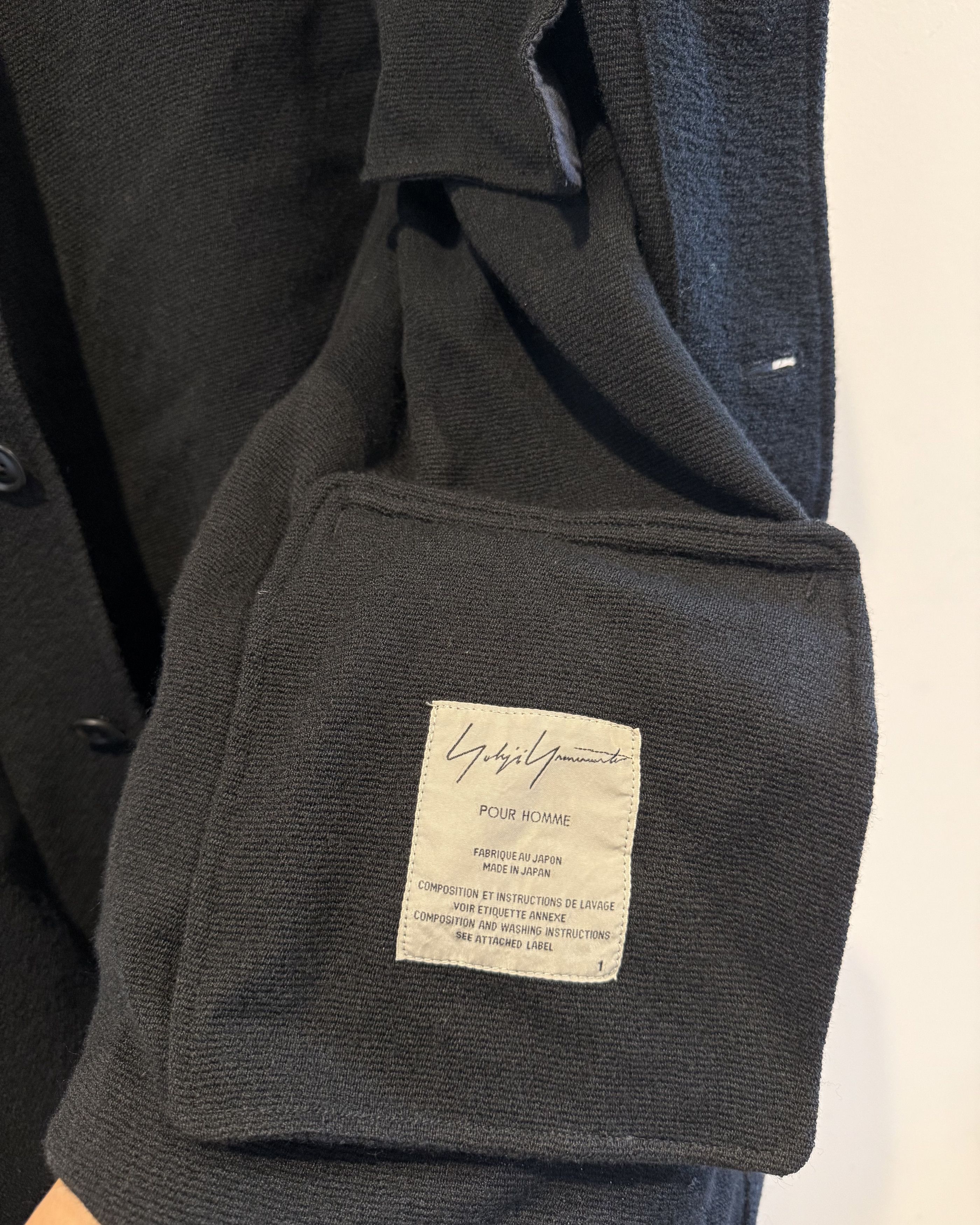 Yohji Yamamoto Yohji Yamamoto 20AW Half Cloak Jacket Size US XL / EU 56 / 4 - 4 Thumbnail