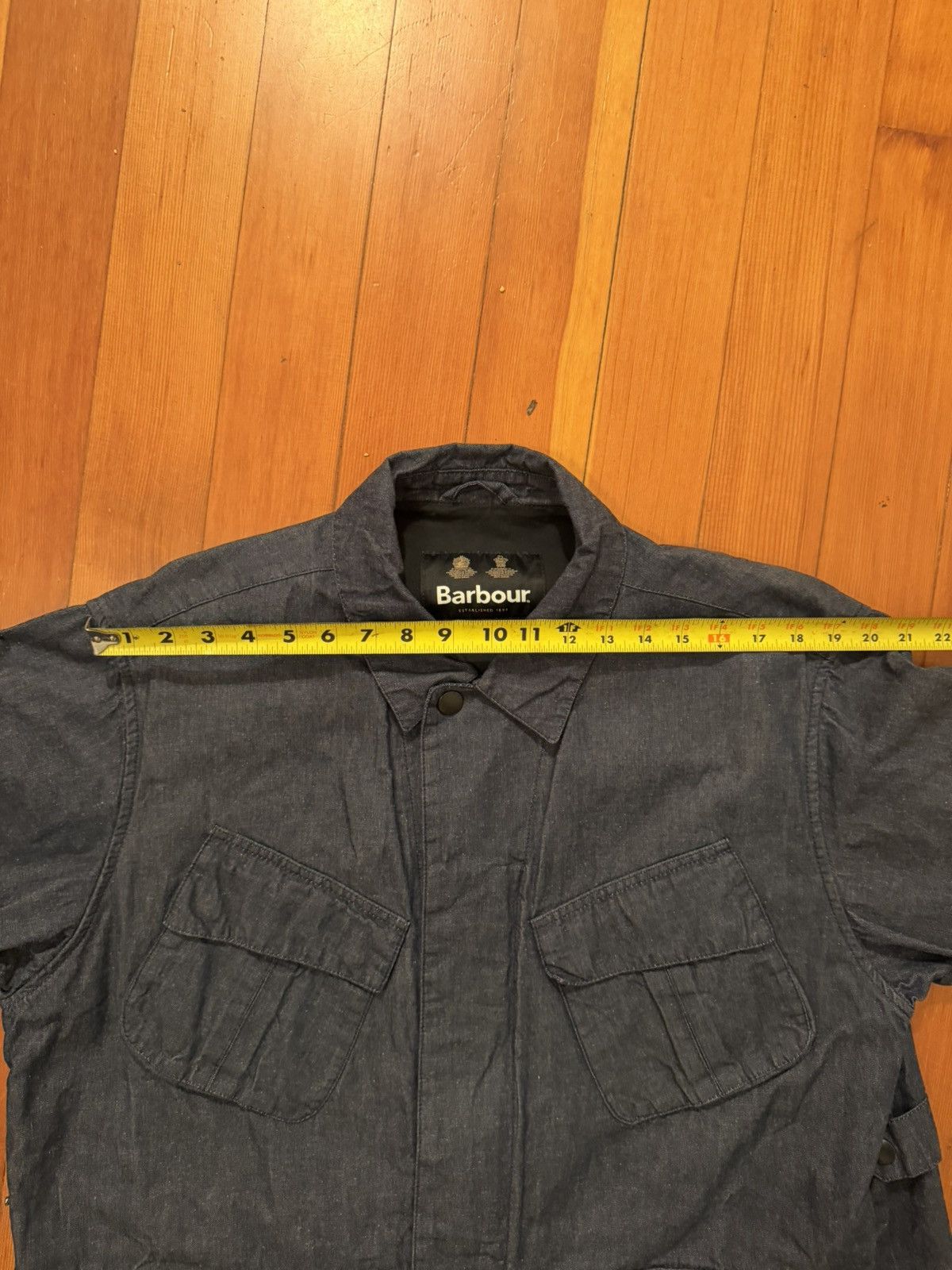 Barbour Barbour Denim Jungle jacket Large, rare Size US L / EU 52-54 / 3 - 3 Thumbnail
