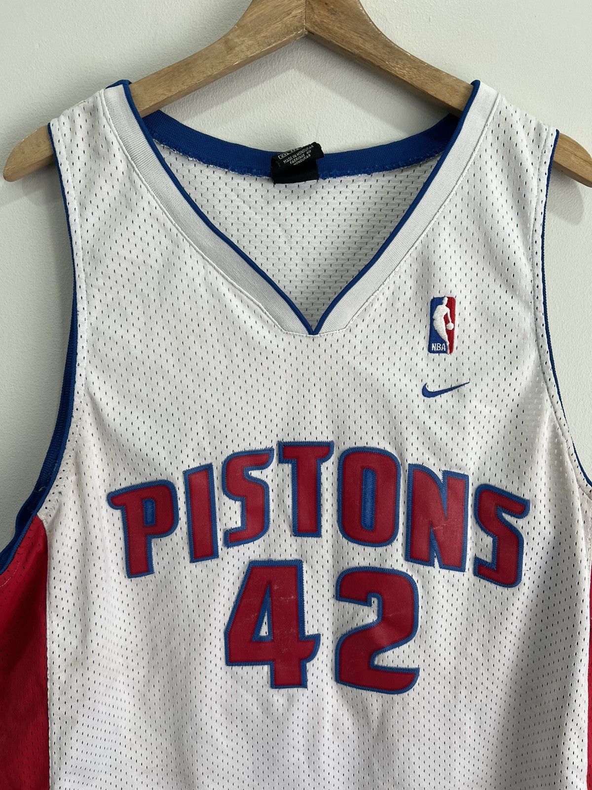 Nike Detroit Pistons Stackhouse Nba Jersey xxl Size US XXL / EU 58 / 5 - 6 Thumbnail