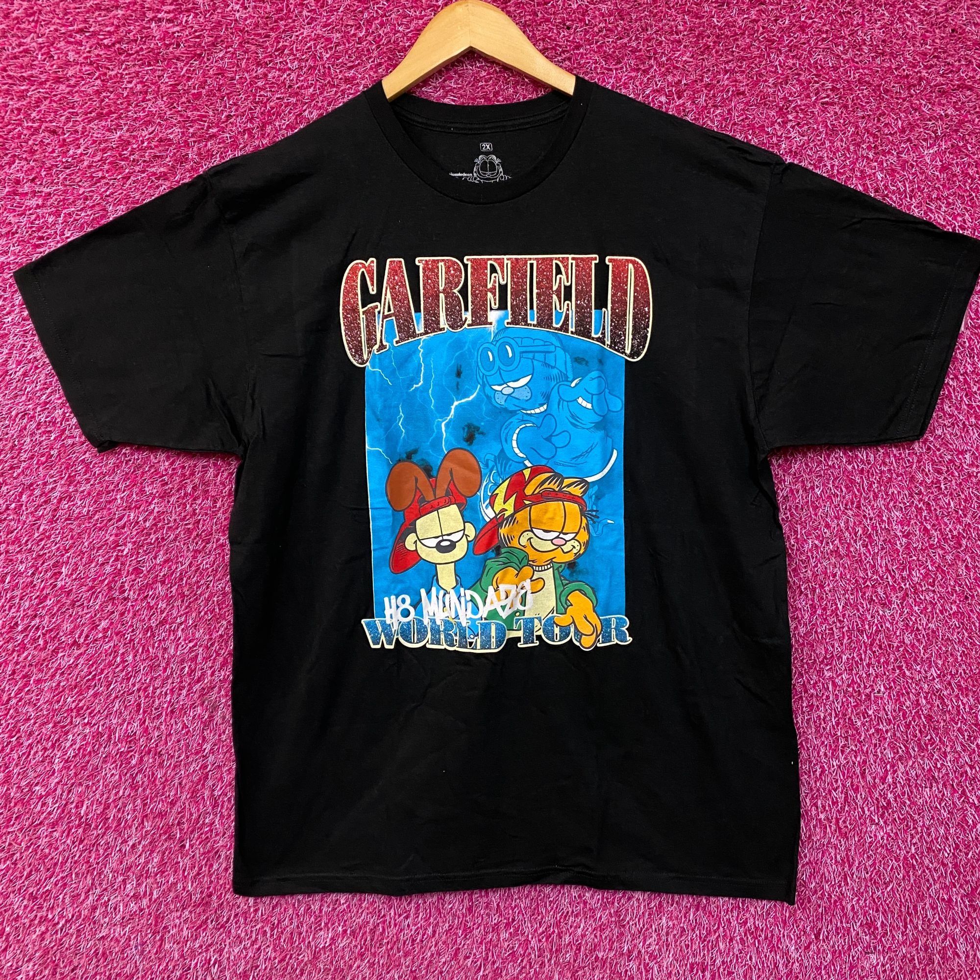 Ripple Junction Nickelodeon Garfield H8 Munidaze World Tour T-Shirt 2XL Size US XXL / EU 58 / 5 - 1 Thumbnail