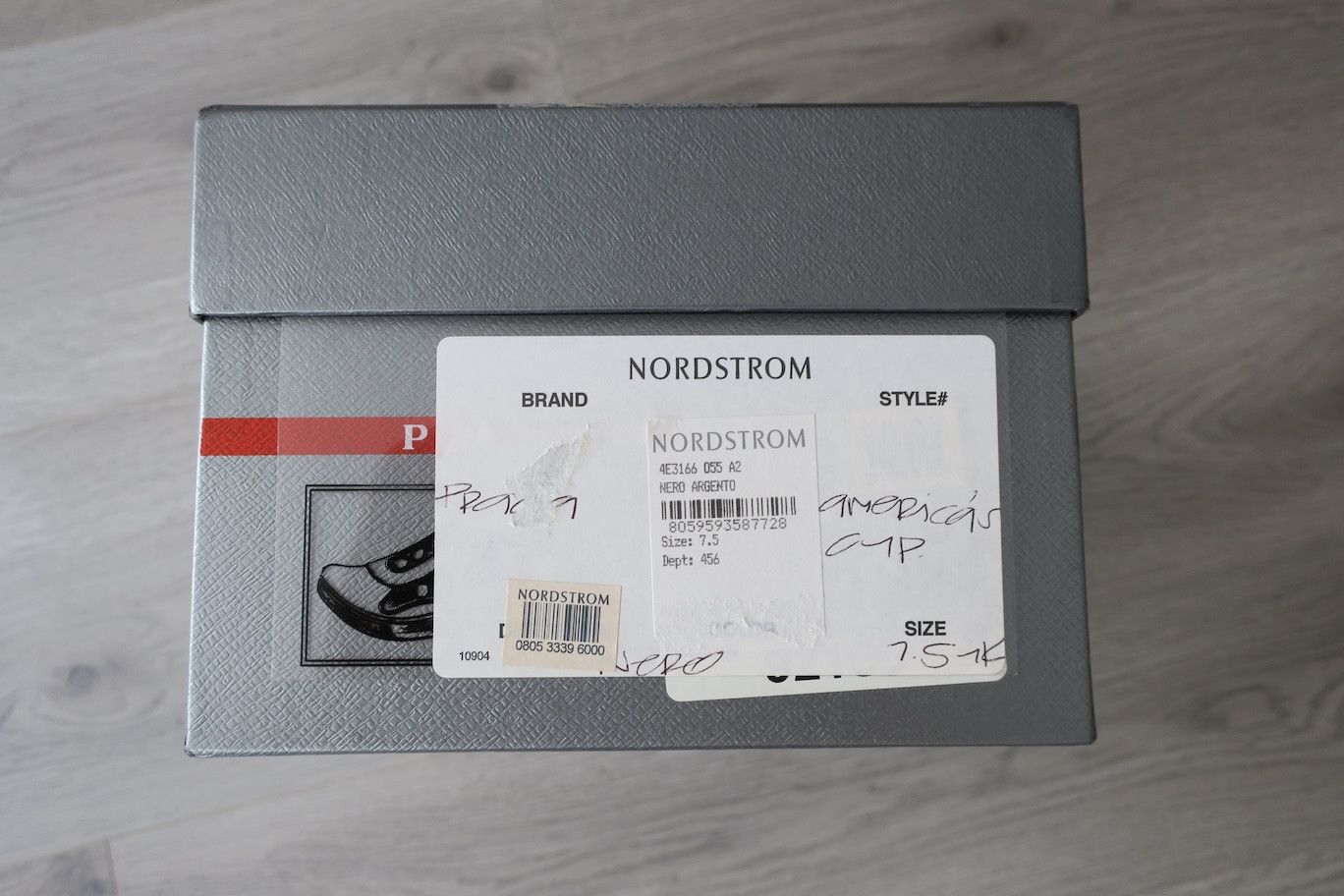 Prada Prada New America's Cup Sneaker Men size 7.5 UK/8.5 US Size US 8.5 / EU 41-42 - 2 Thumbnail
