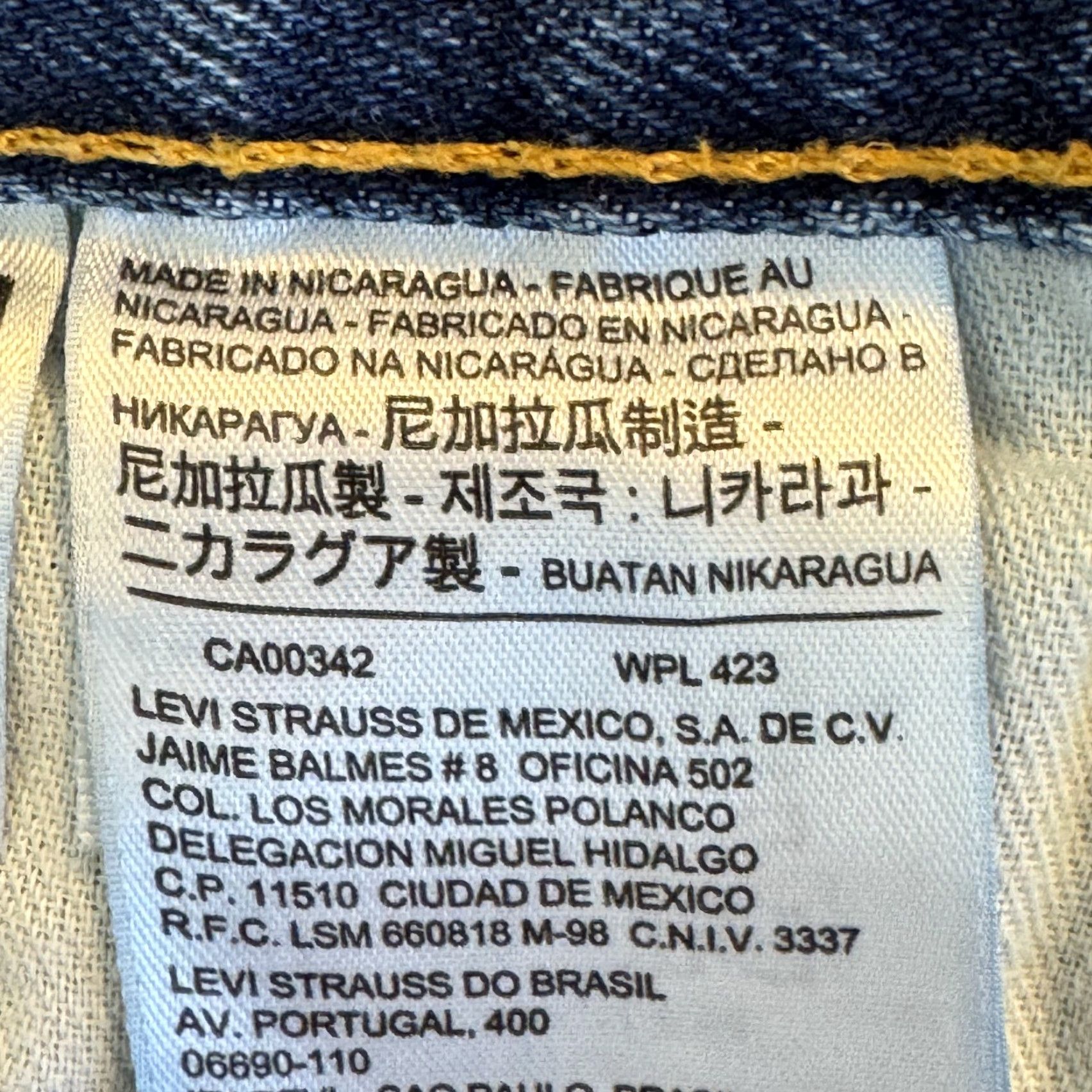 Levi's Levi's Jeans 550 Mens 48x29 Relaxed Tapered Leg Denim Medium Wash Blue Size US 32 / EU 48 - 4 Thumbnail