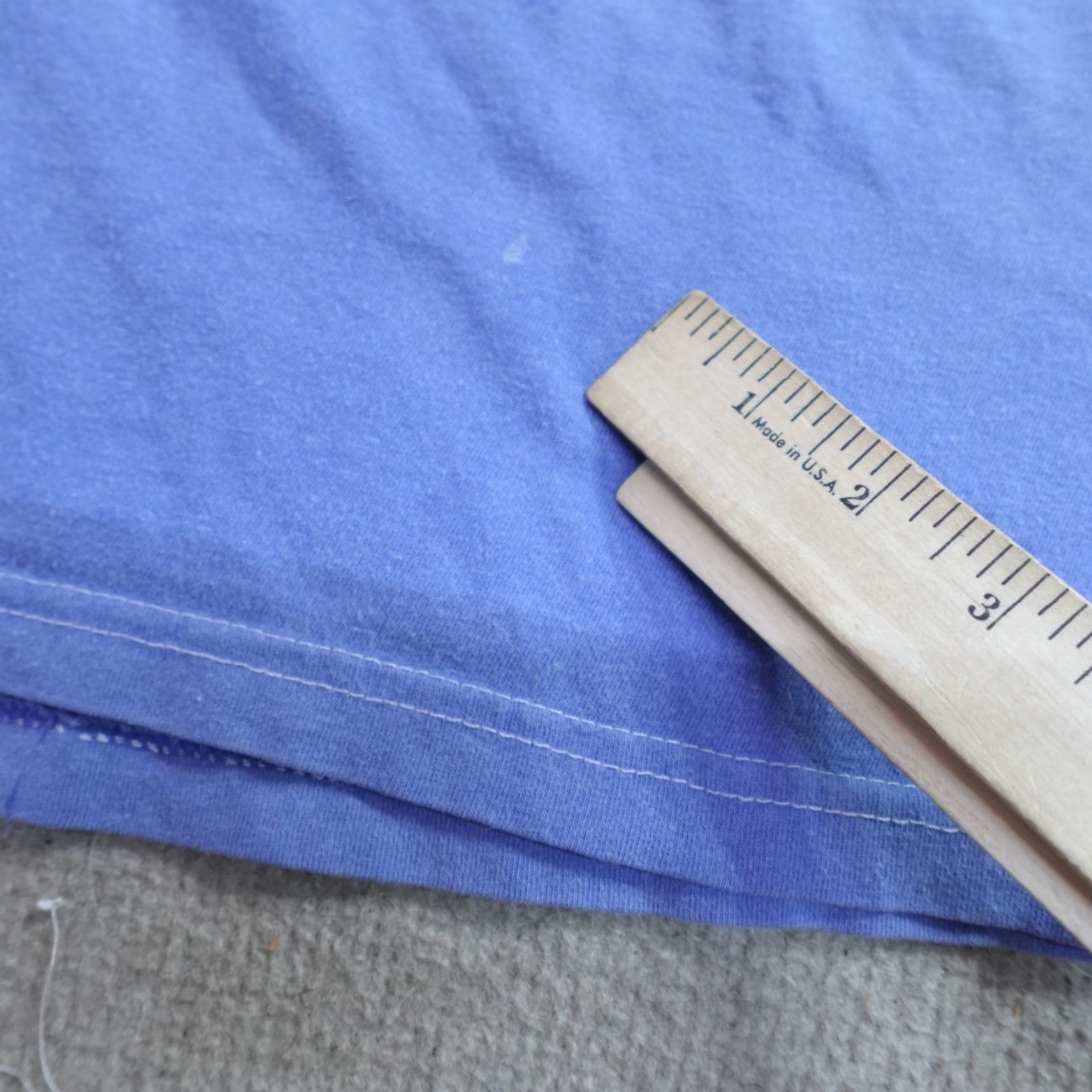 Vintage VINTAGE American Vintage Hobie Shirt T-Shirt Short Sleeve Crew Neck Double-Sided Graphic Print Blue L Mens Size US L / EU 52-54 / 3 - 6 Thumbnail