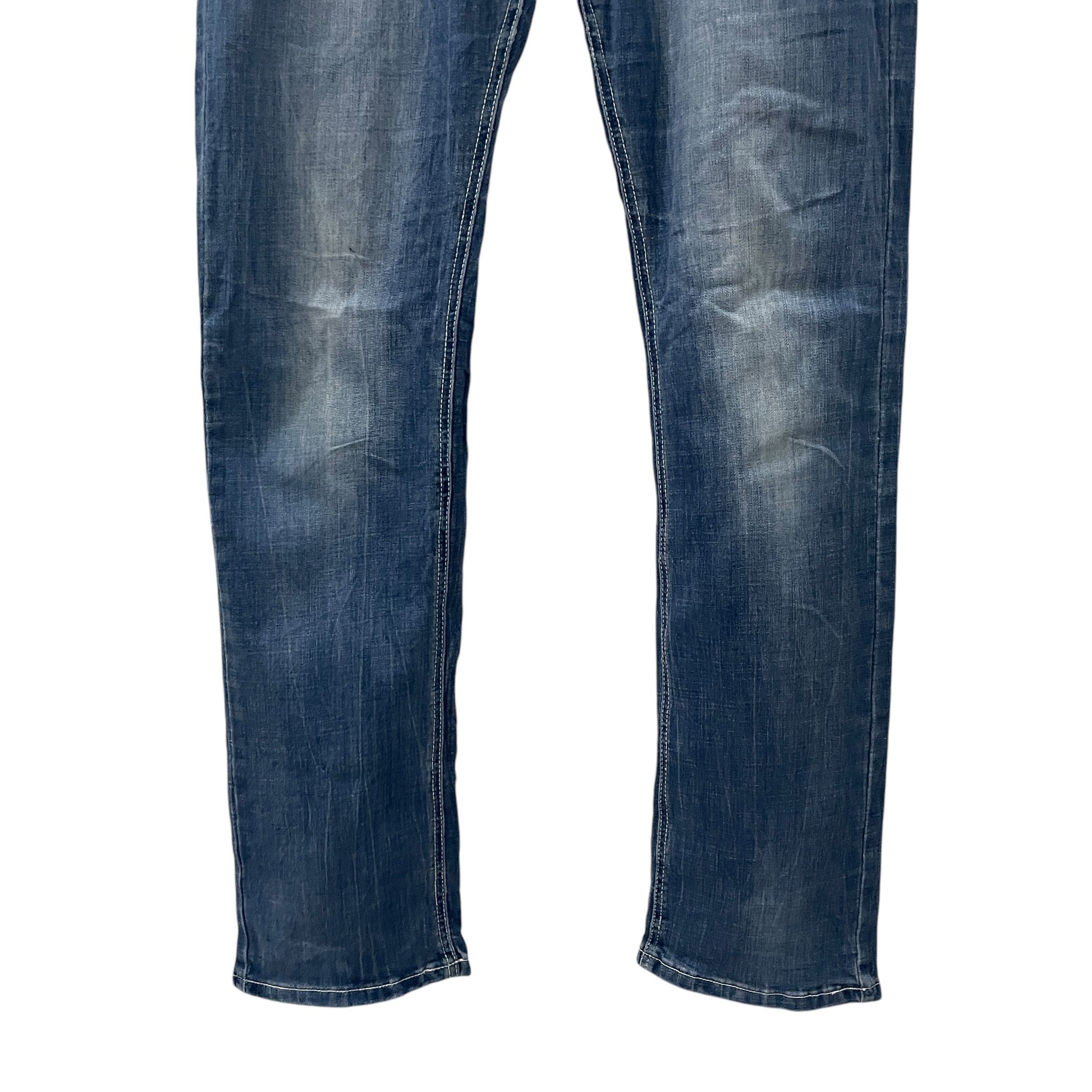 Japanese Brand Vintage Japanese Designer Distressed Denim Size US 33 - 2 Thumbnail