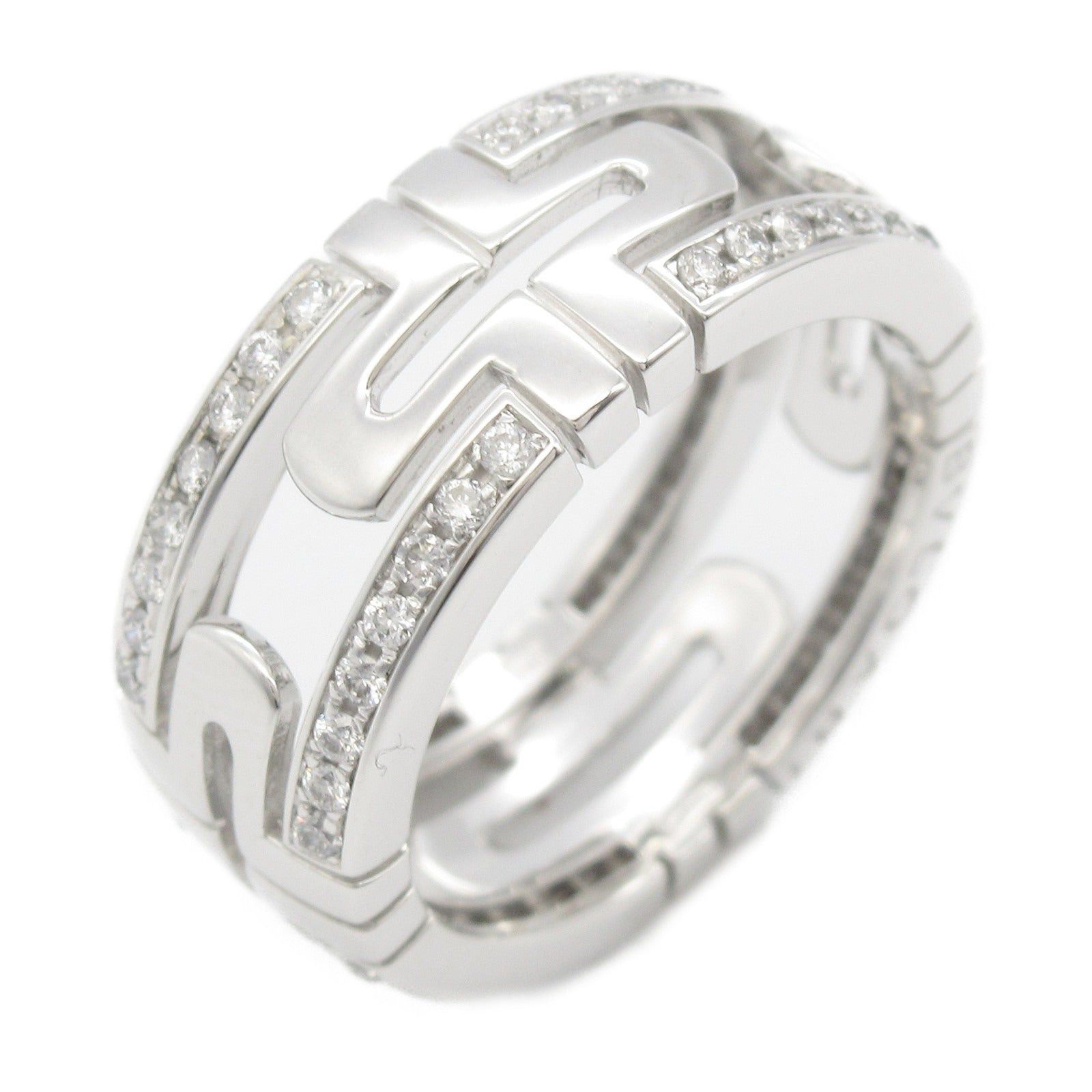 Bvlgari Bvlgari Open Parenthood Diamond Ring K18Wg (White Gold) Clear Size ONE SIZE - 1 Thumbnail